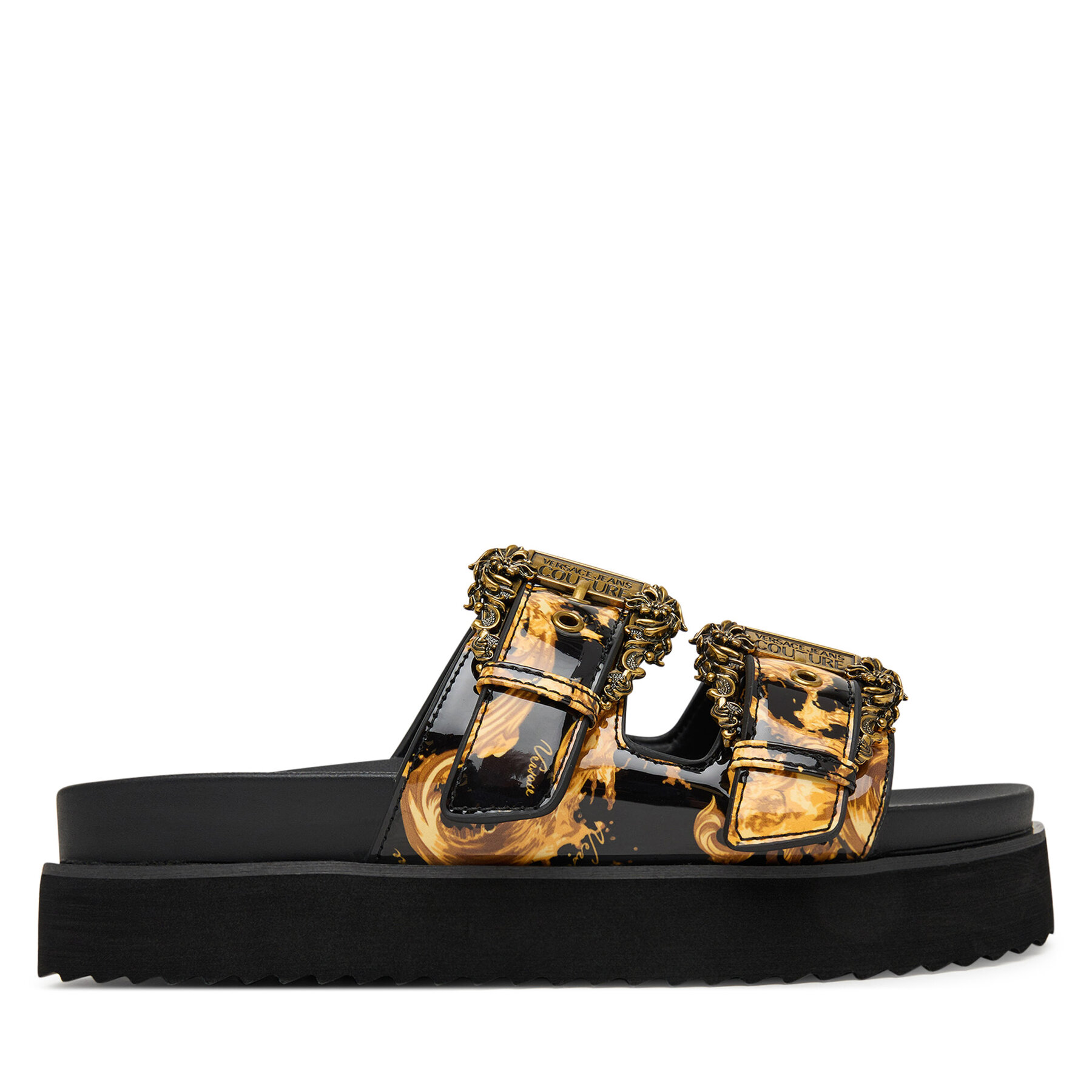 Natikače Versace Jeans Couture 80VA3SM1 ZS366 G89 Crna