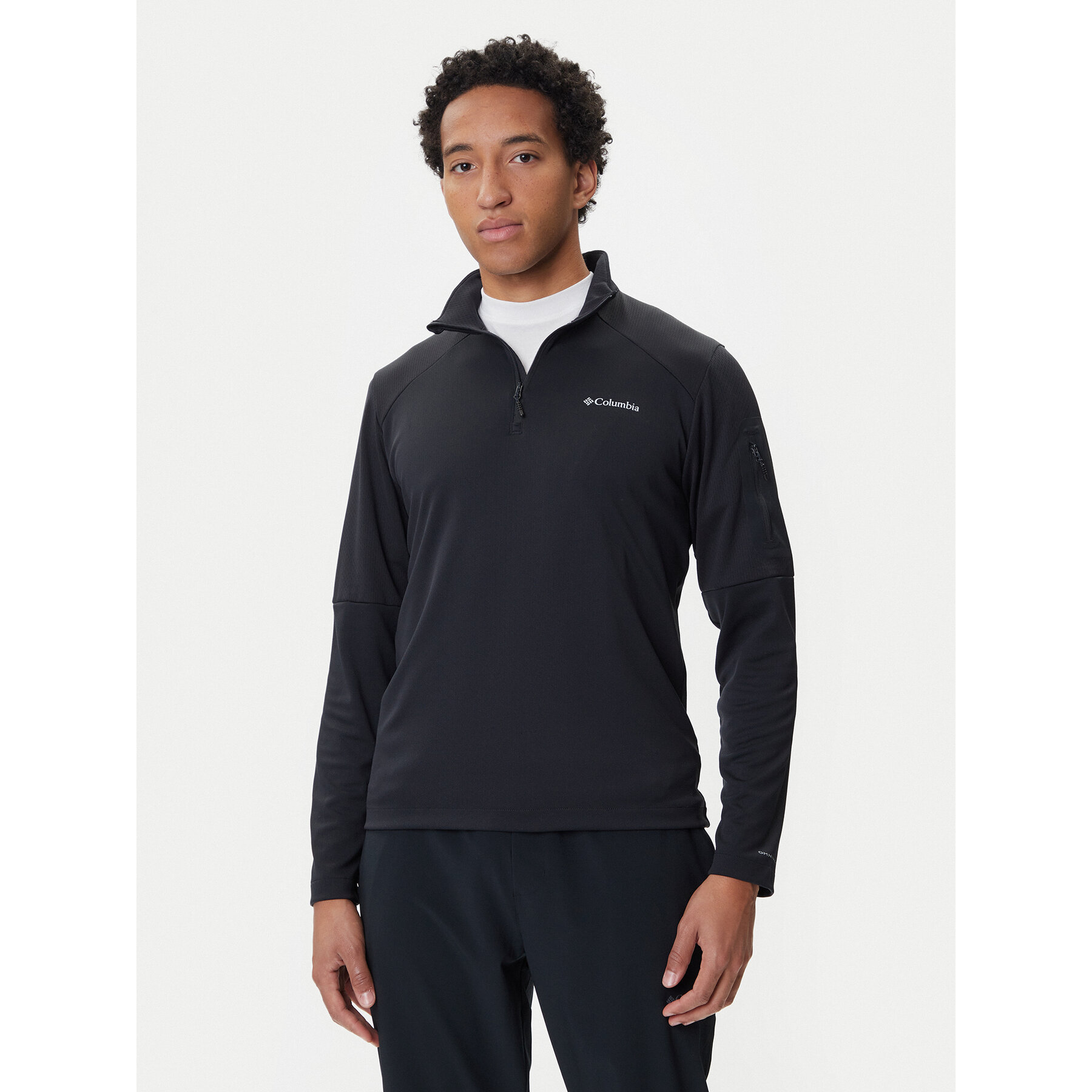 Columbia Technisches T-Shirt Tech™ 2095603 Schwarz Active Fit