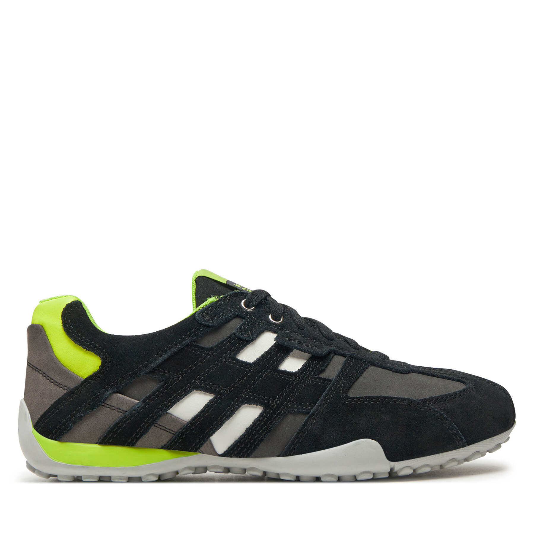Uomo Sneakers Geox, Taglia 42, Nero, Uomo Snake U4507A 022EK C9151 , taglia : 42