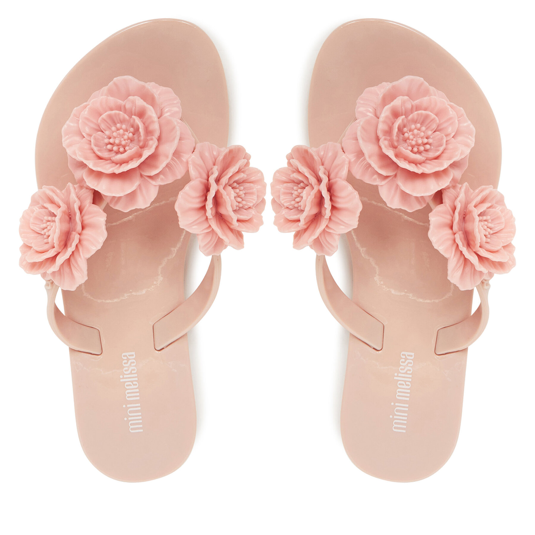 Gyerek Flip-flops Melissa, Méret: 33, Rózsaszín, Mini Melissa Harmonic Springtime Inf M 35705