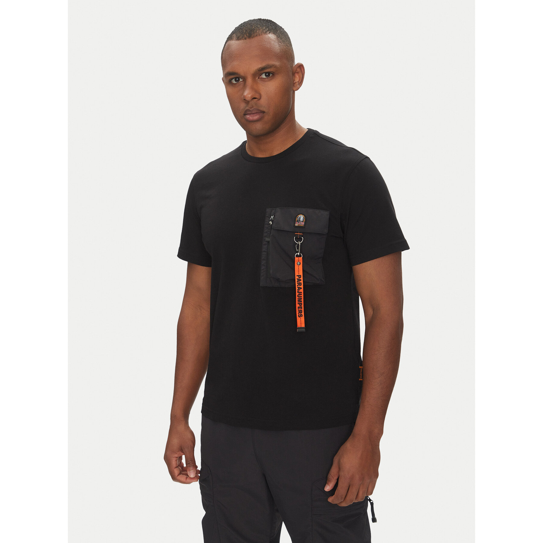 Parajumpers Parajumpers T-Shirt Mojave 25SMPMTSRE07 Μαύρο Regular Fit