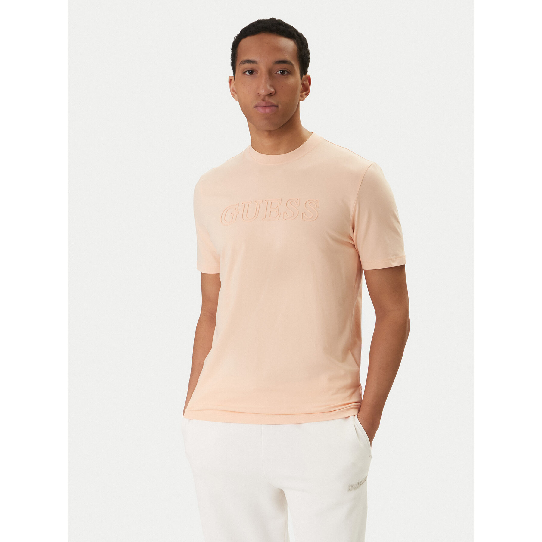 Guess T-Shirt Z2YI11 J1314 Orange Regular Fit