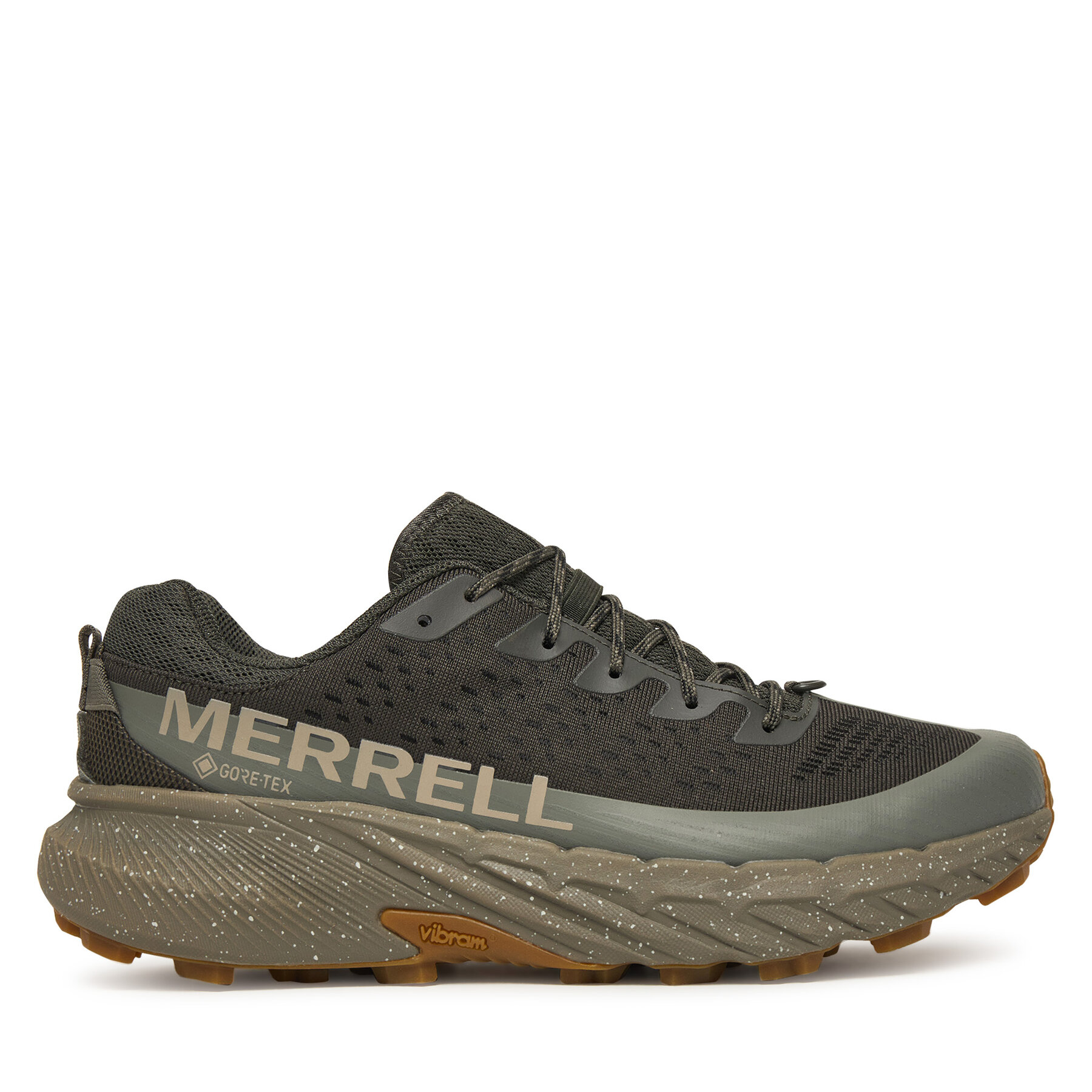 Merrell Pánske Sneakersy, Rozmer: 44, Kaki, Agility Peak 5 Gore-Tex J068701