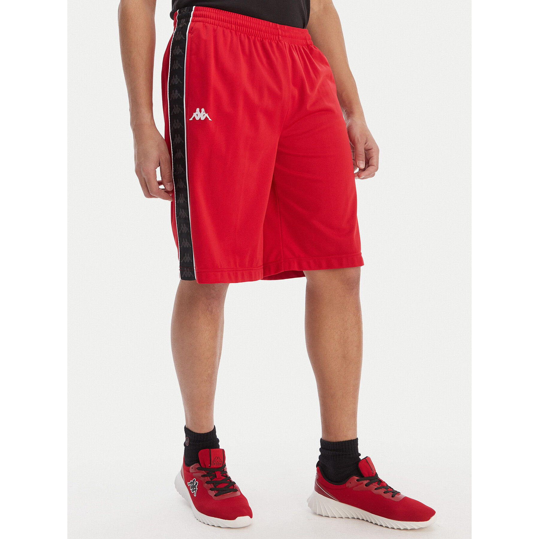 Kappa Sportshorts Banda Treadwellz 304KQ20 Rot Regular Fit