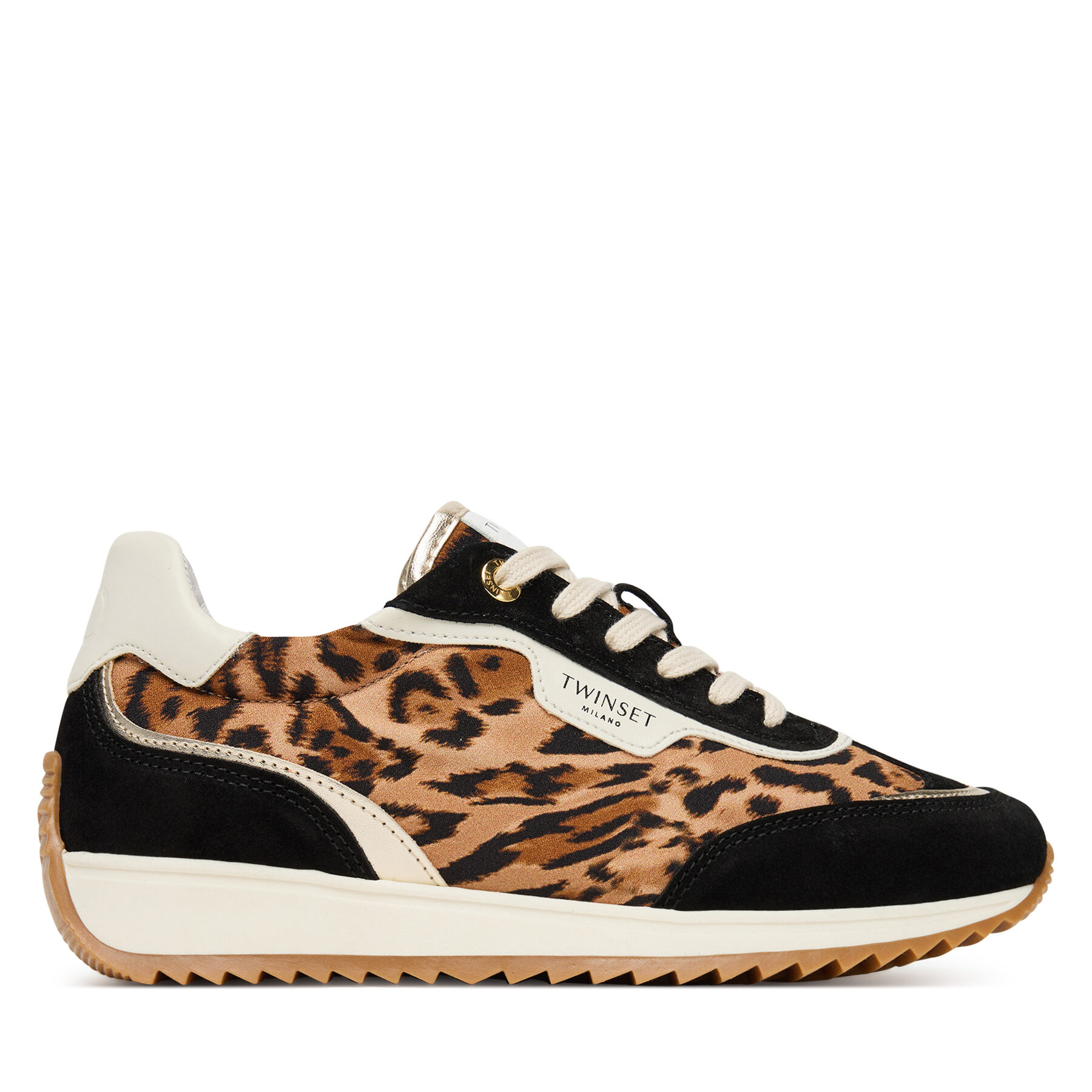 Sneakersy TWINSET 252TCP028 Hnedá