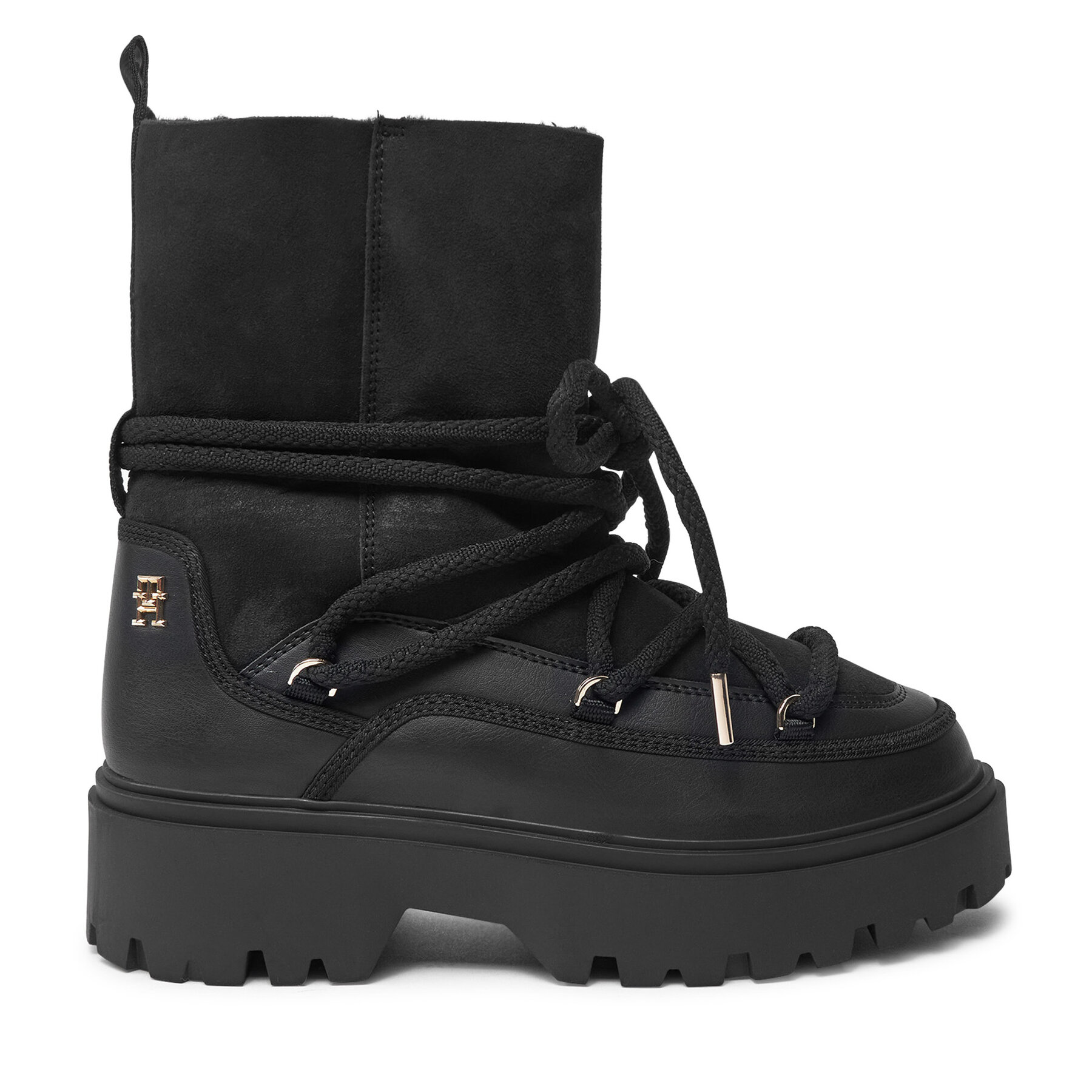 Cizme de zăpadă Tommy Hilfiger FW0FW08085 Negru