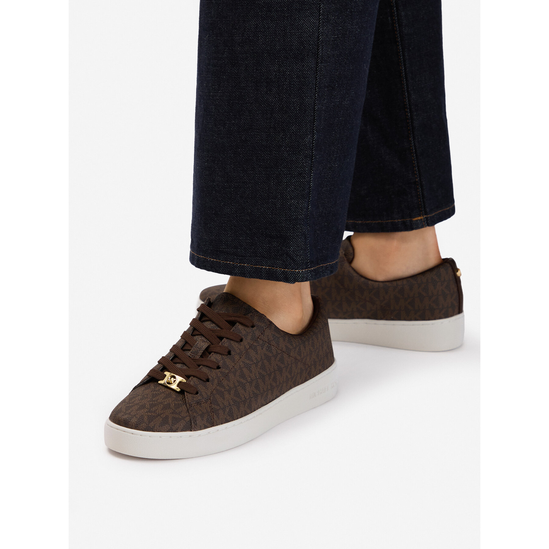 Αθλητικά MICHAEL Michael Kors Keaton Lace Up 43R4KTFS1B Καφέ