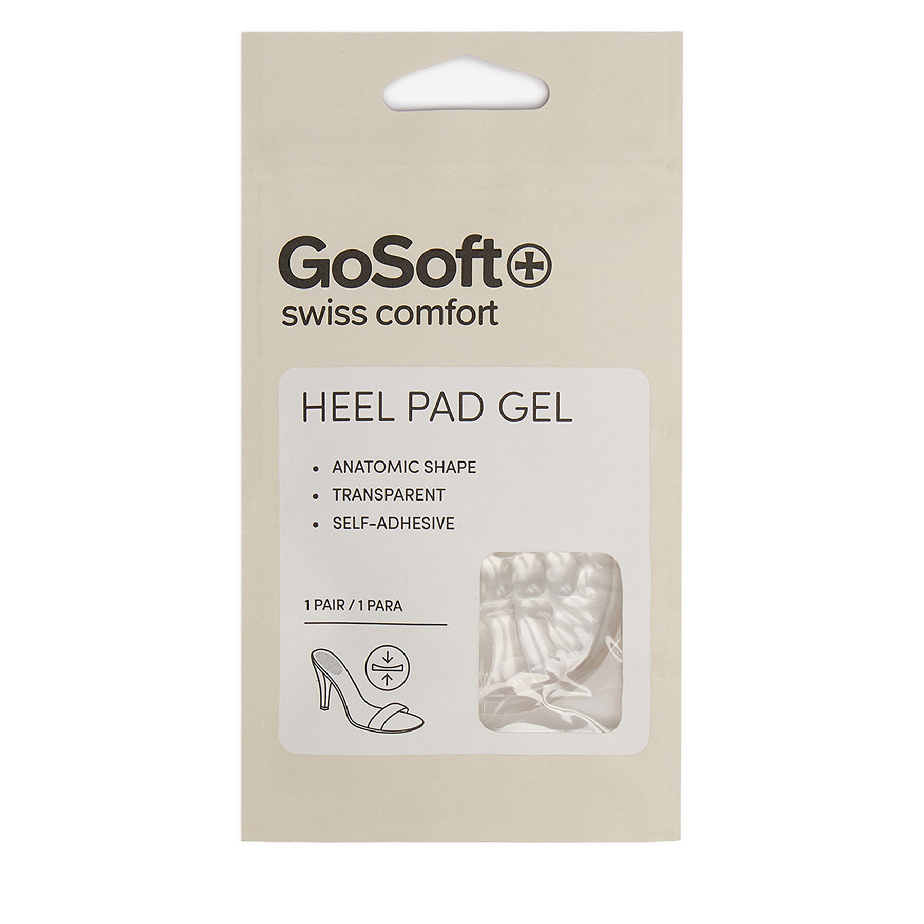 Ulošci za petu Go Soft CEO_LA_GEL HEEL PAD_AW26