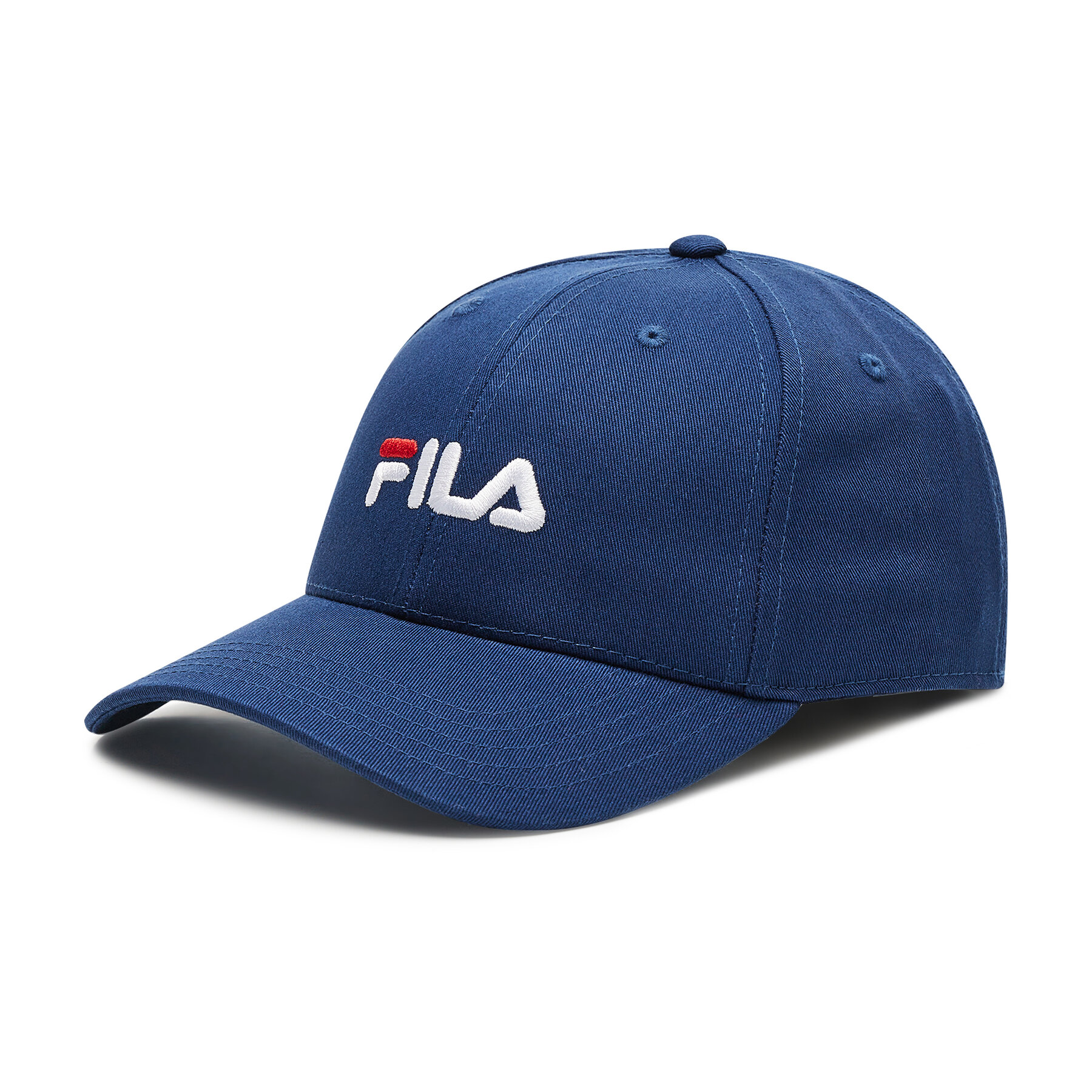 Czapka z daszkiem Fila Granatowy Brasov 6 Panel Cap With Linear Logo Strap Back FCU0019