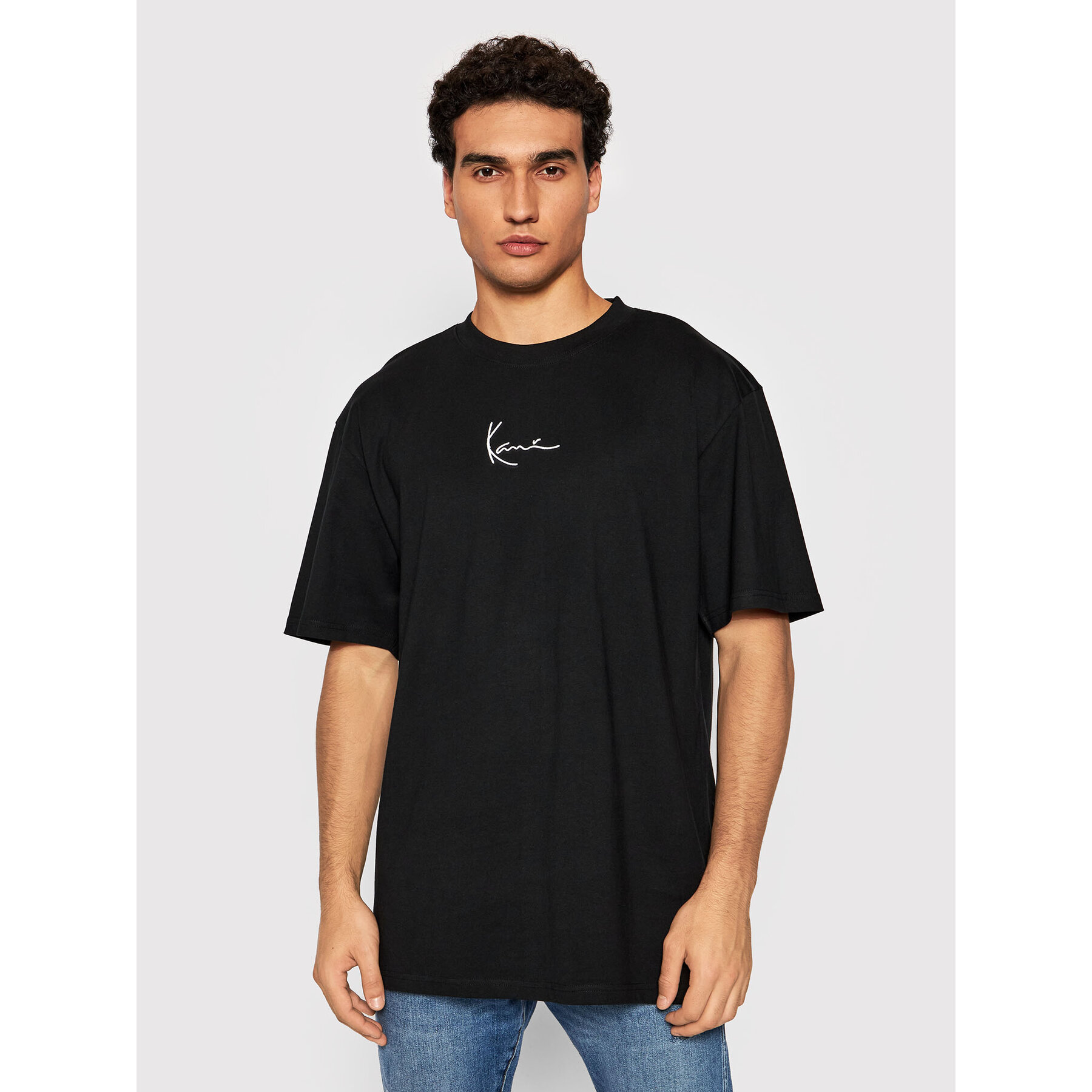 Karl Kani T-Shirt Small Signature 6060584 Μαύρο Regular Fit