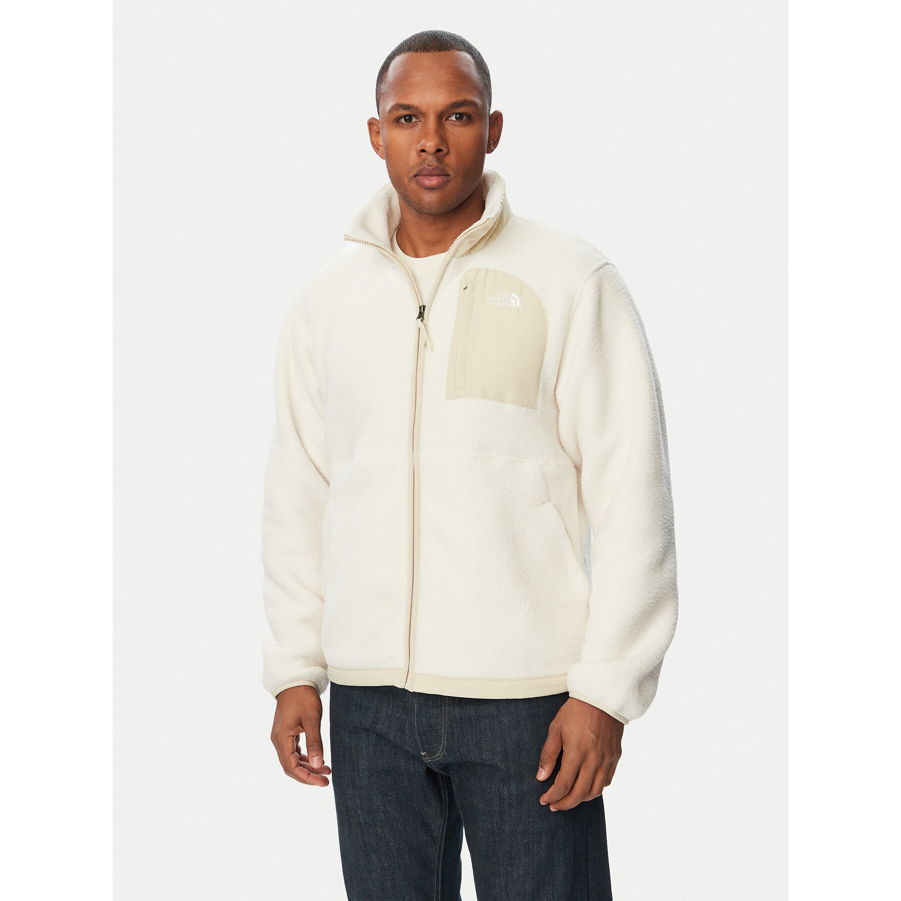 The North Face Fleecejacke Yumiori Off-Peak NF0A8FKN Hellbeige Regular Fit