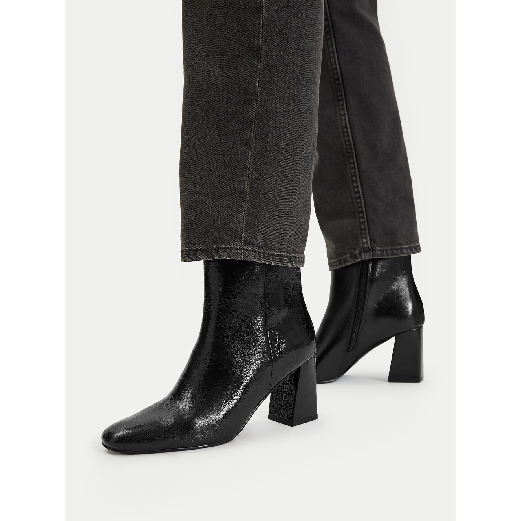 Čizme JENNY CEO-LS6546-01 Crna