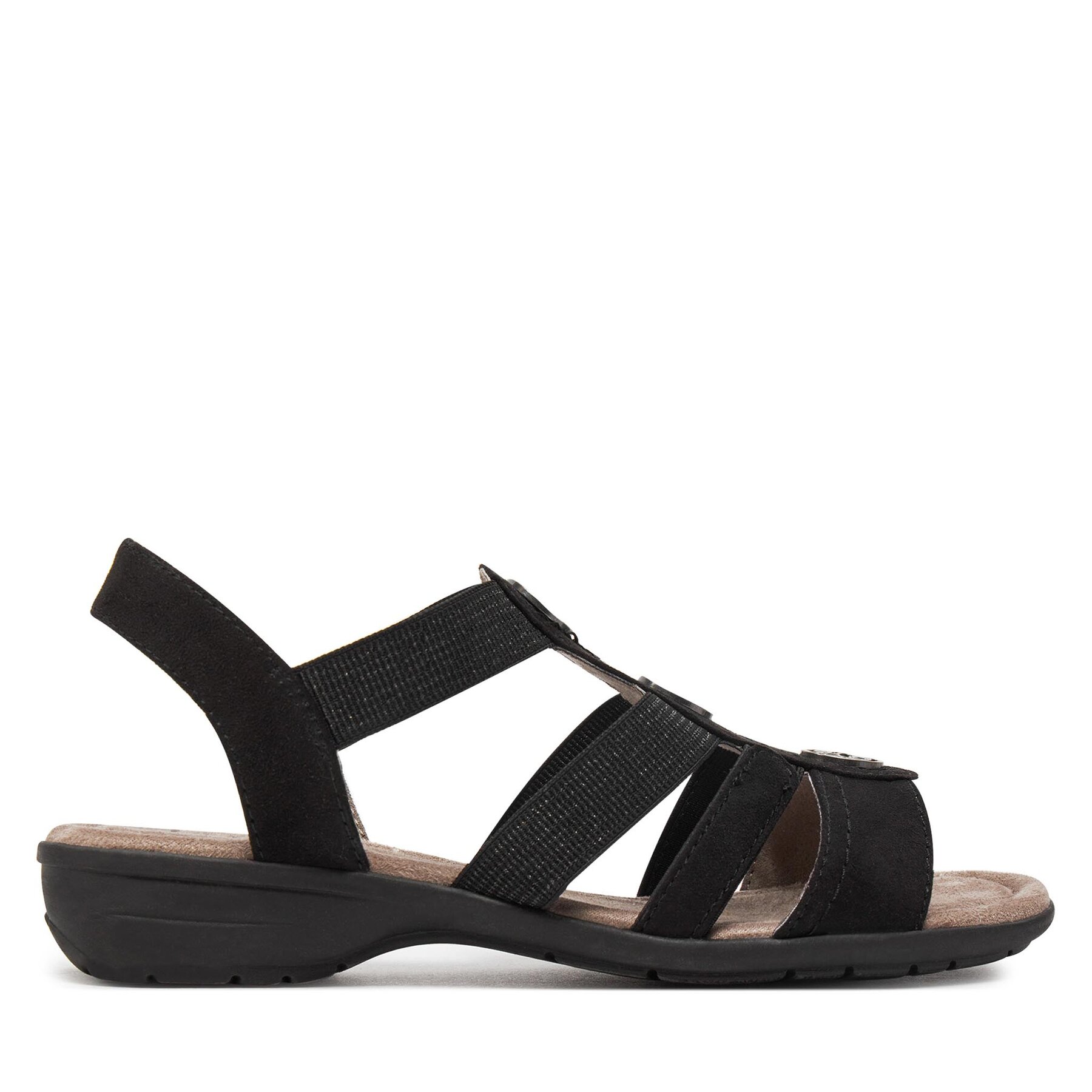 Sandale Jana Femei, Mărimea: 36, Negru, 8-28165-42