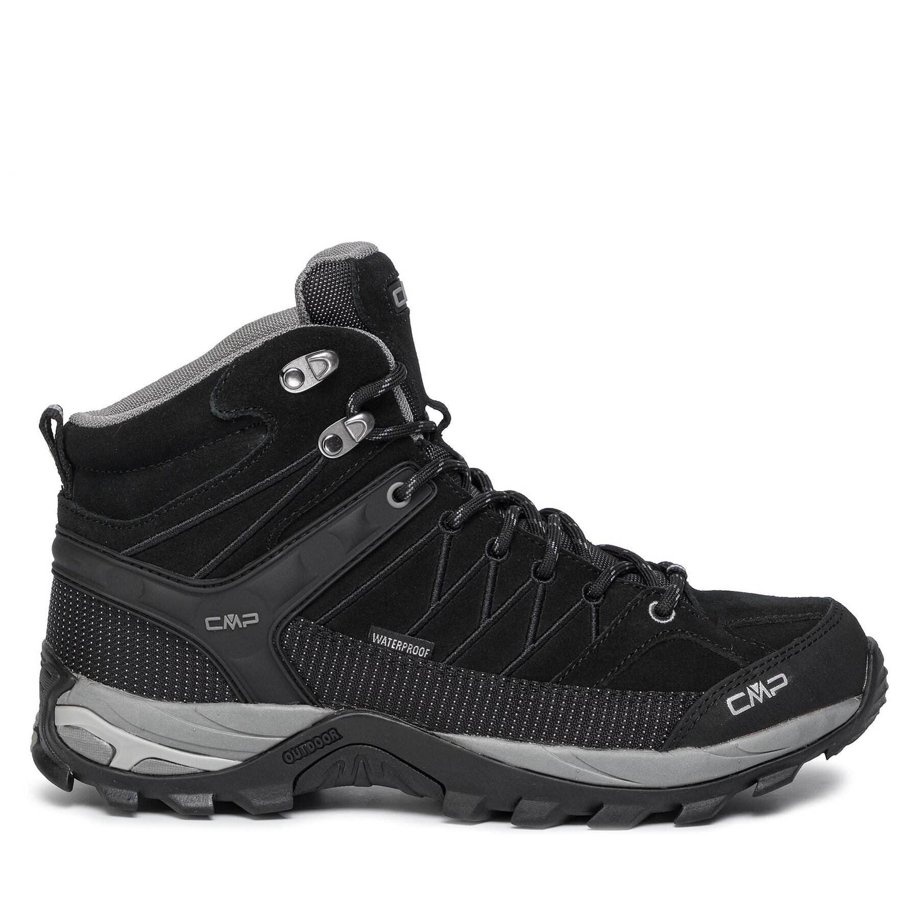 Bakancs CMP Rigel Mid Trekking Shoes Wp 3Q12947 Fekete