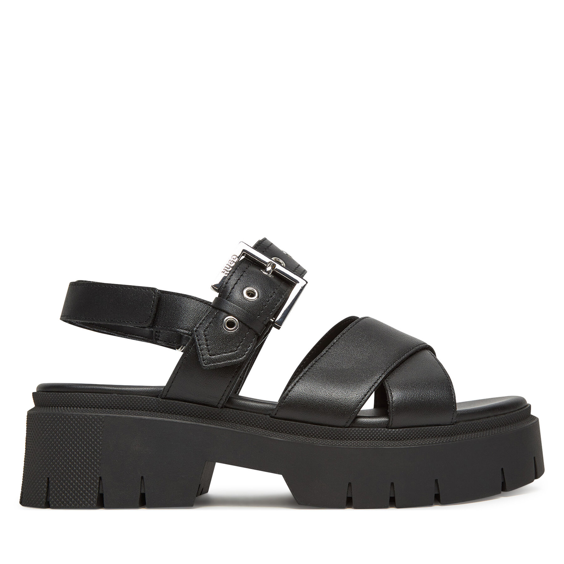  Szandál HUGO Kris_Sandal_BKNA 50542072 Fekete akciós termékkép 1