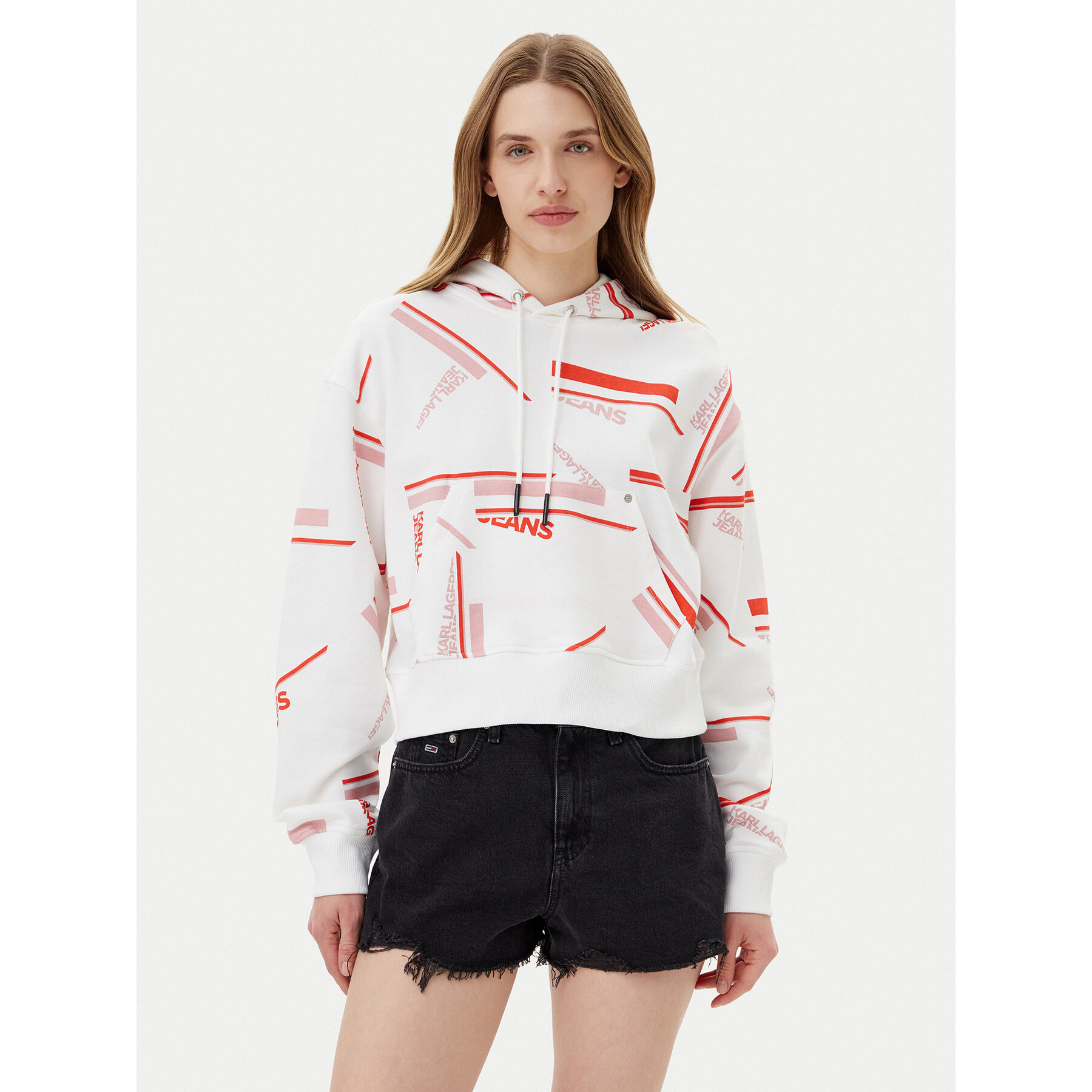 Karl Lagerfeld Jeans Sweatshirt A2W20020 Bunt Relaxed Fit