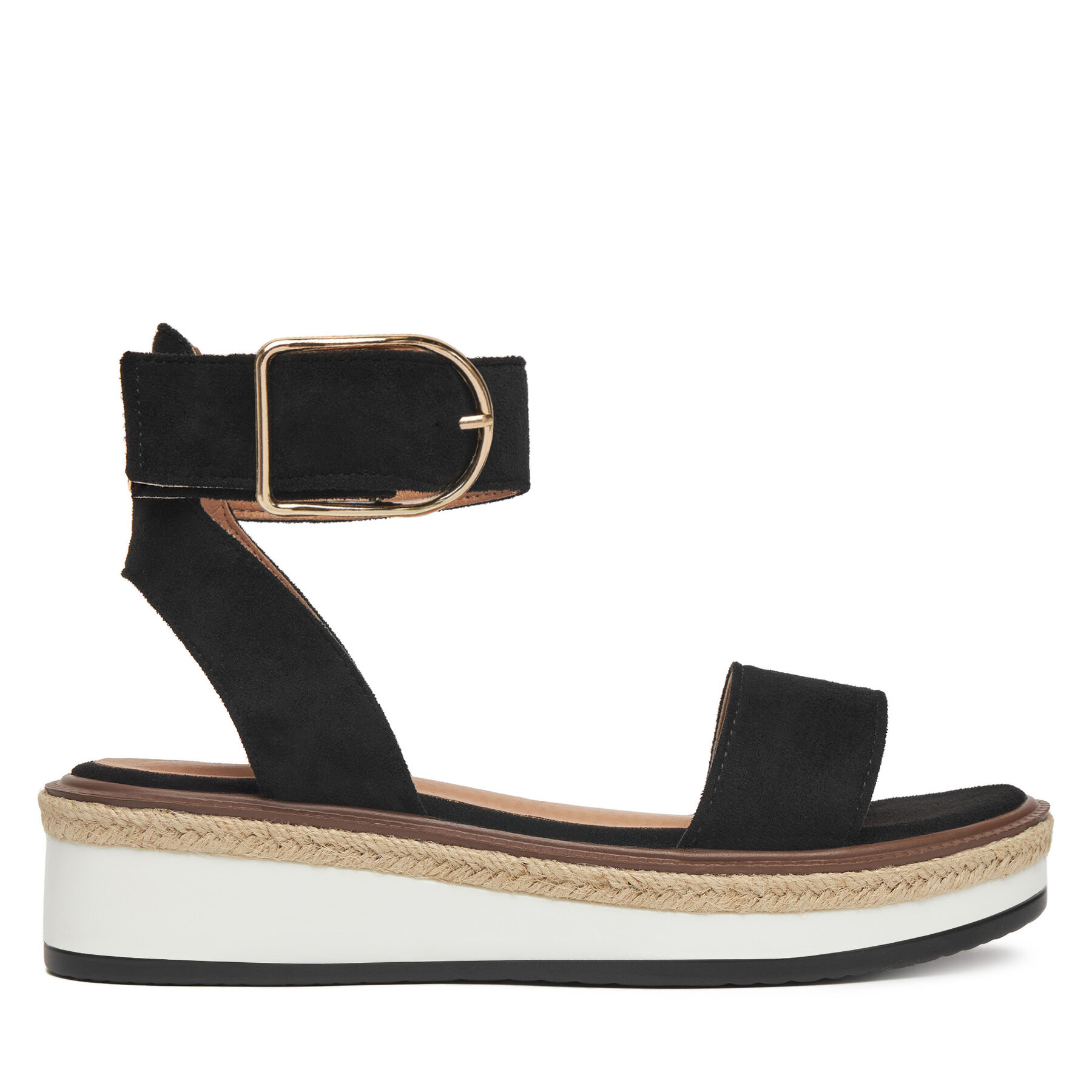 Espadrilky DeeZee WS091-01 Čierna