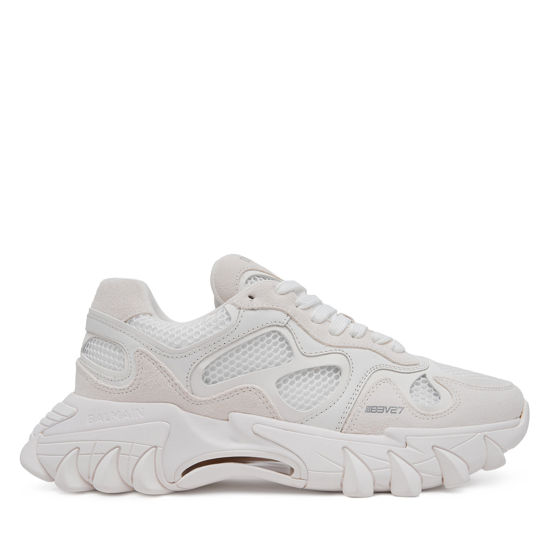 Męskie Sneakersy Balmain, Rozmiar 45 Biały DM1VI327TCCH 0FB