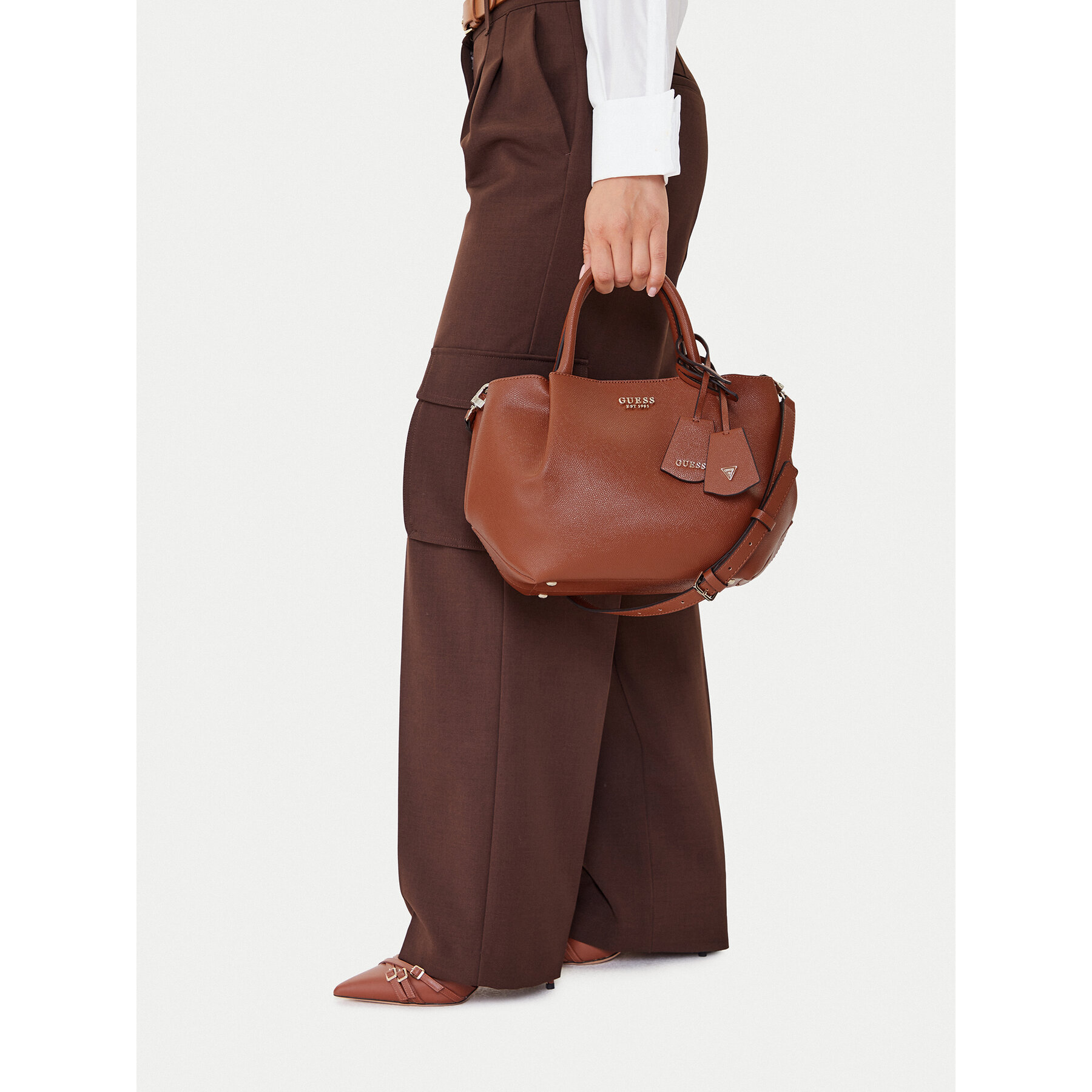 Borsetta Guess Amorette HWBG78 98060 Marrone