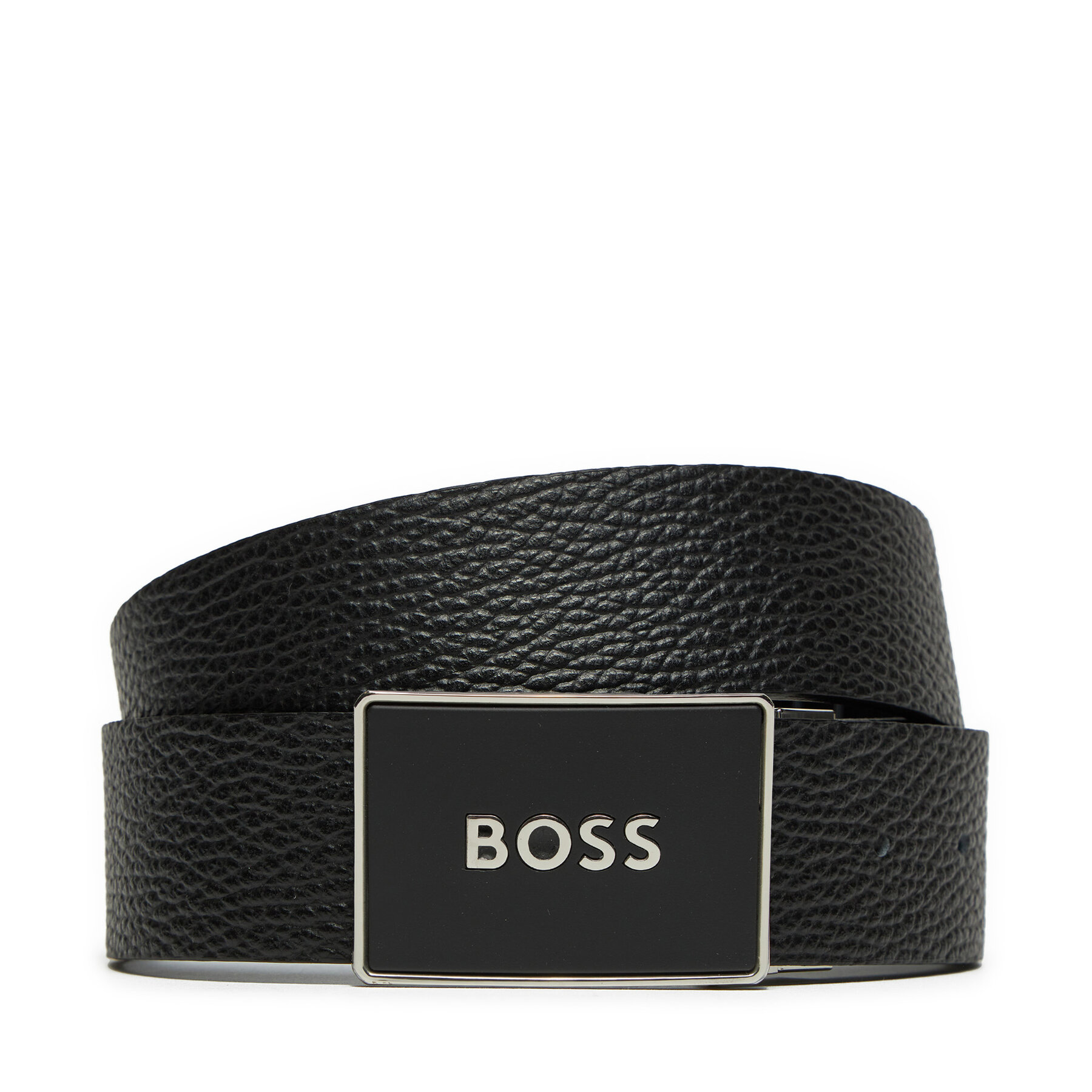 Férfi öv BOSS, Méret: 85, Fekete, Icon 50529690