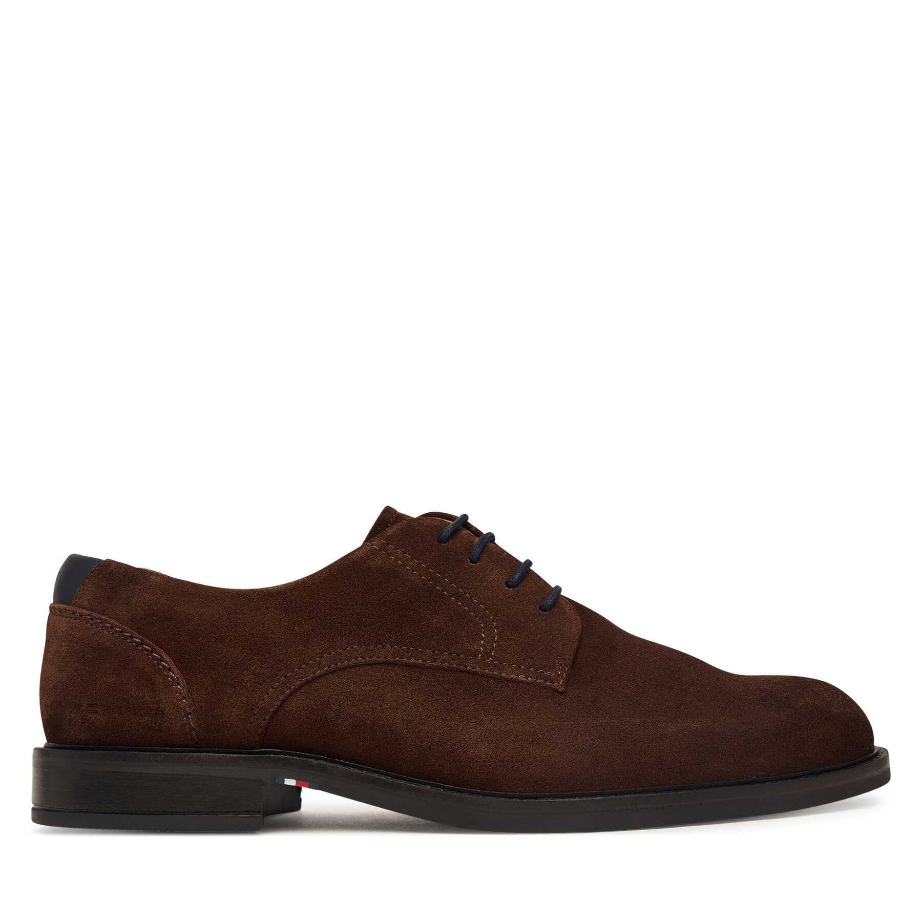 Обувки Tommy Hilfiger Corporate Dressy Suede Shoe FM0FM05969 Тъмнокафяв
