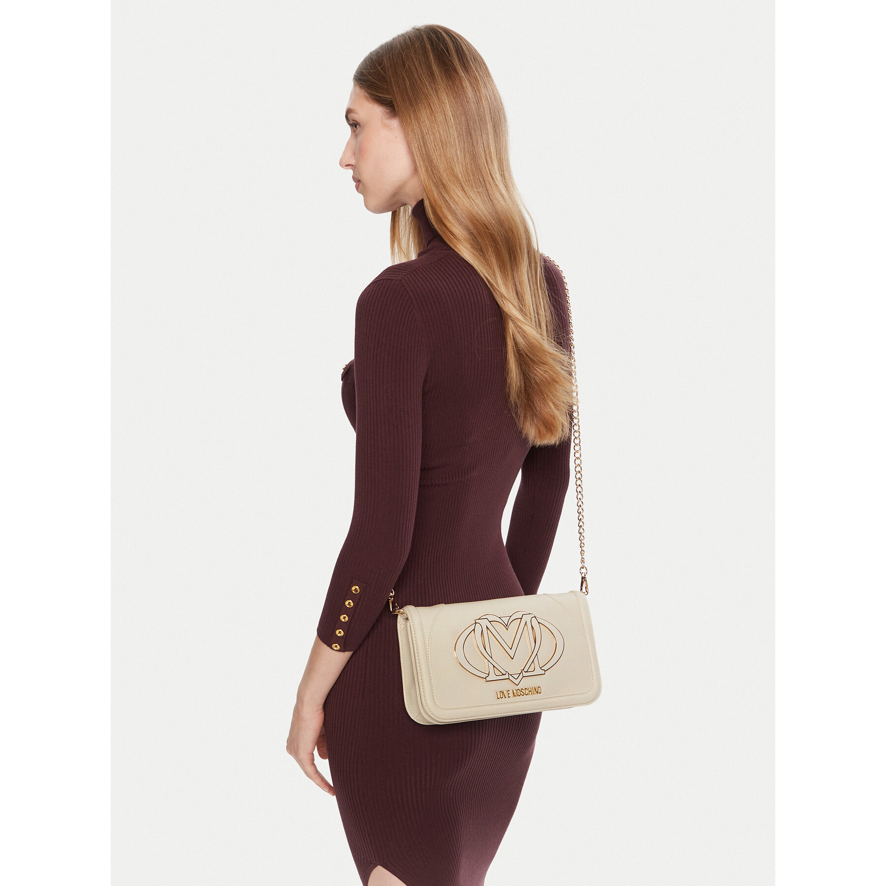 Táska LOVE MOSCHINO JC4010PP1NLG0110 Ekru