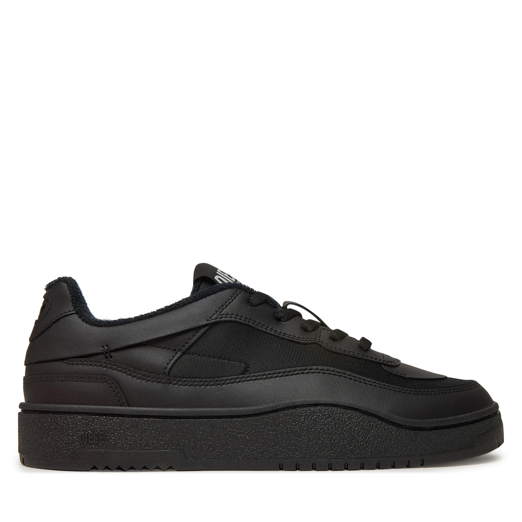 Sneakersy Diesel S-Oval Skate Low Y03511P8123 T8013 Čierna