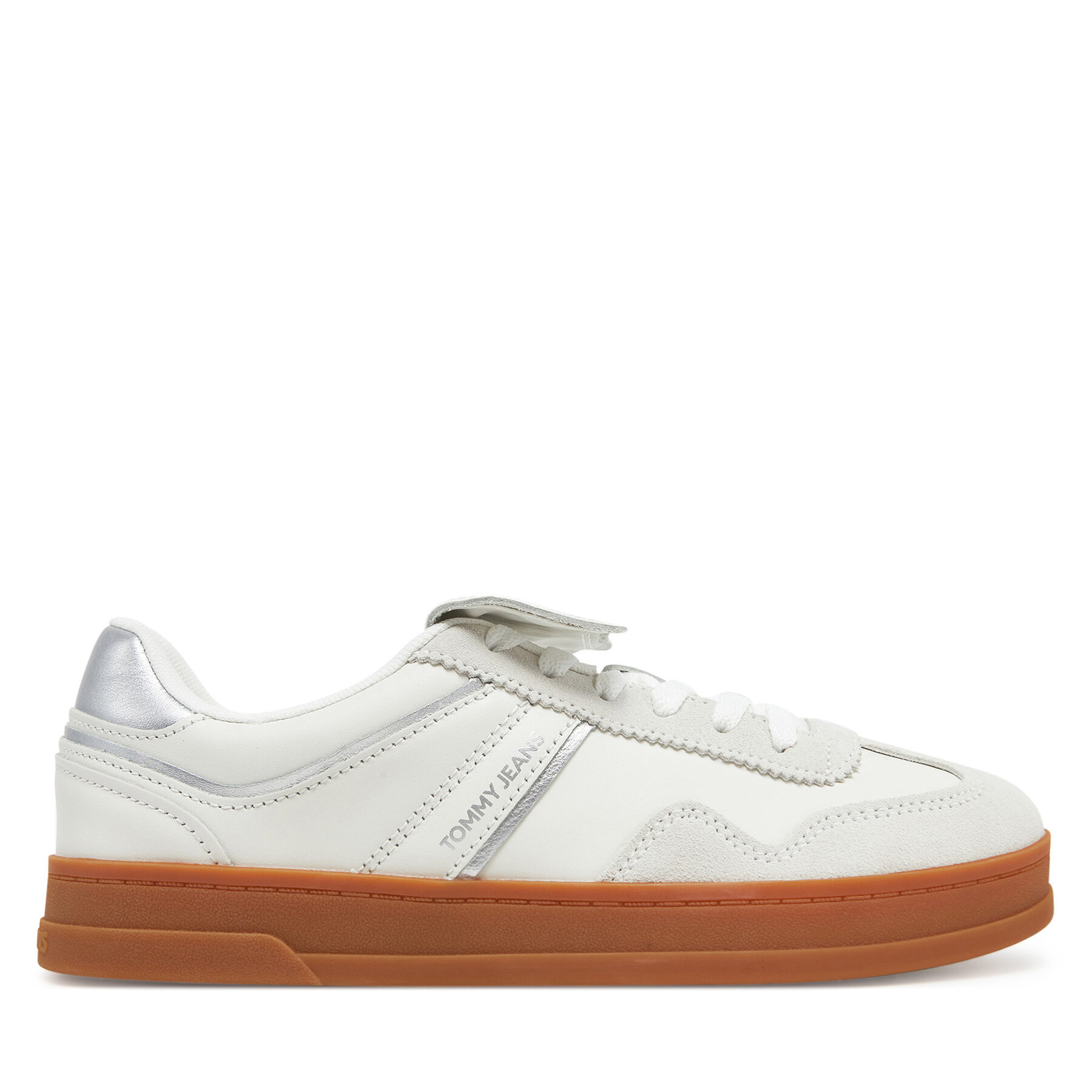 Сникърси Tommy Jeans The Greenwich Flap EN0EN02715 Бял