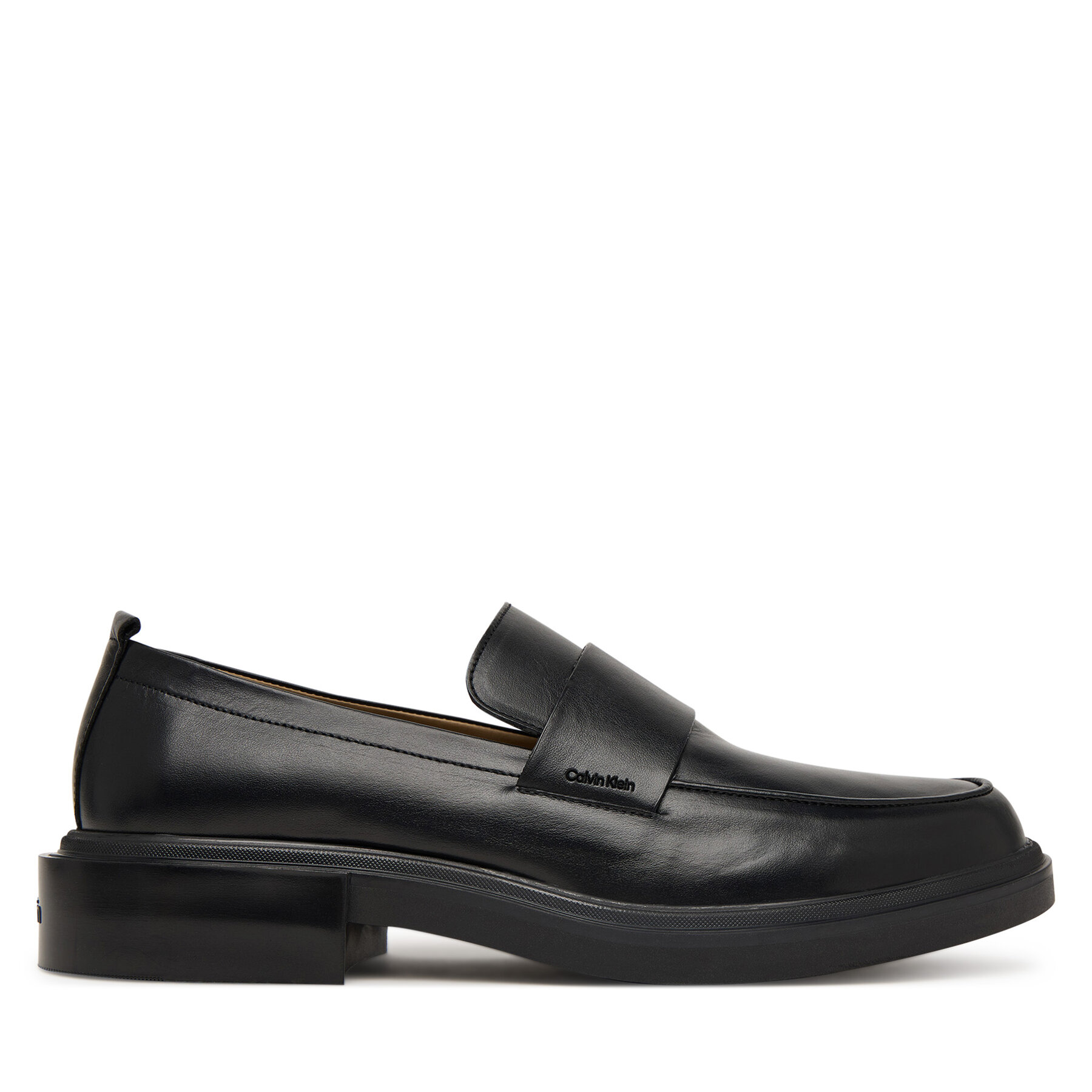 Loafers Calvin Klein Cupped Band Loafer Lth HM0HM02065 Μαύρο