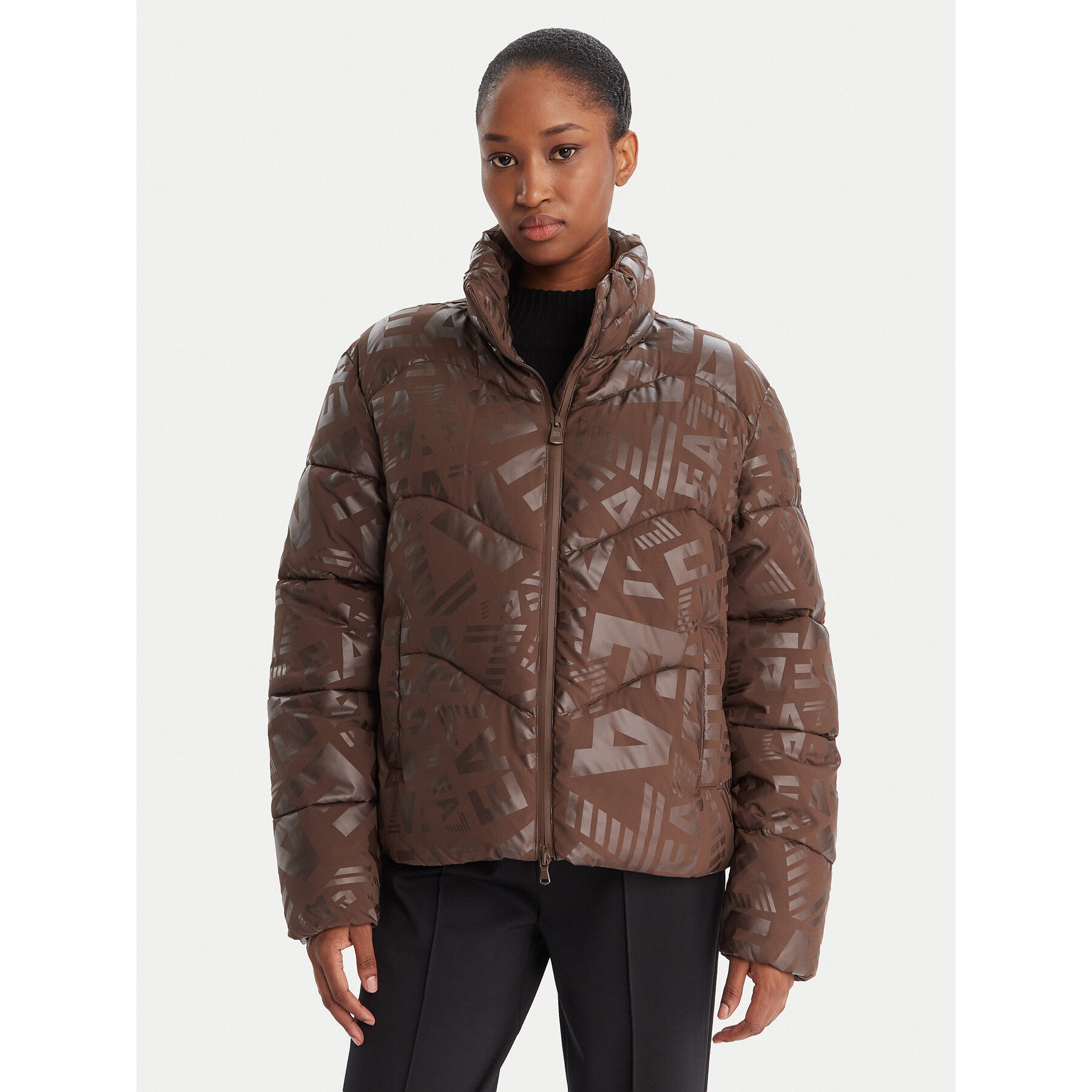 EA7 Emporio Armani Winterjacke 7W000654 AF16408 F6104 Braun Regular Fit