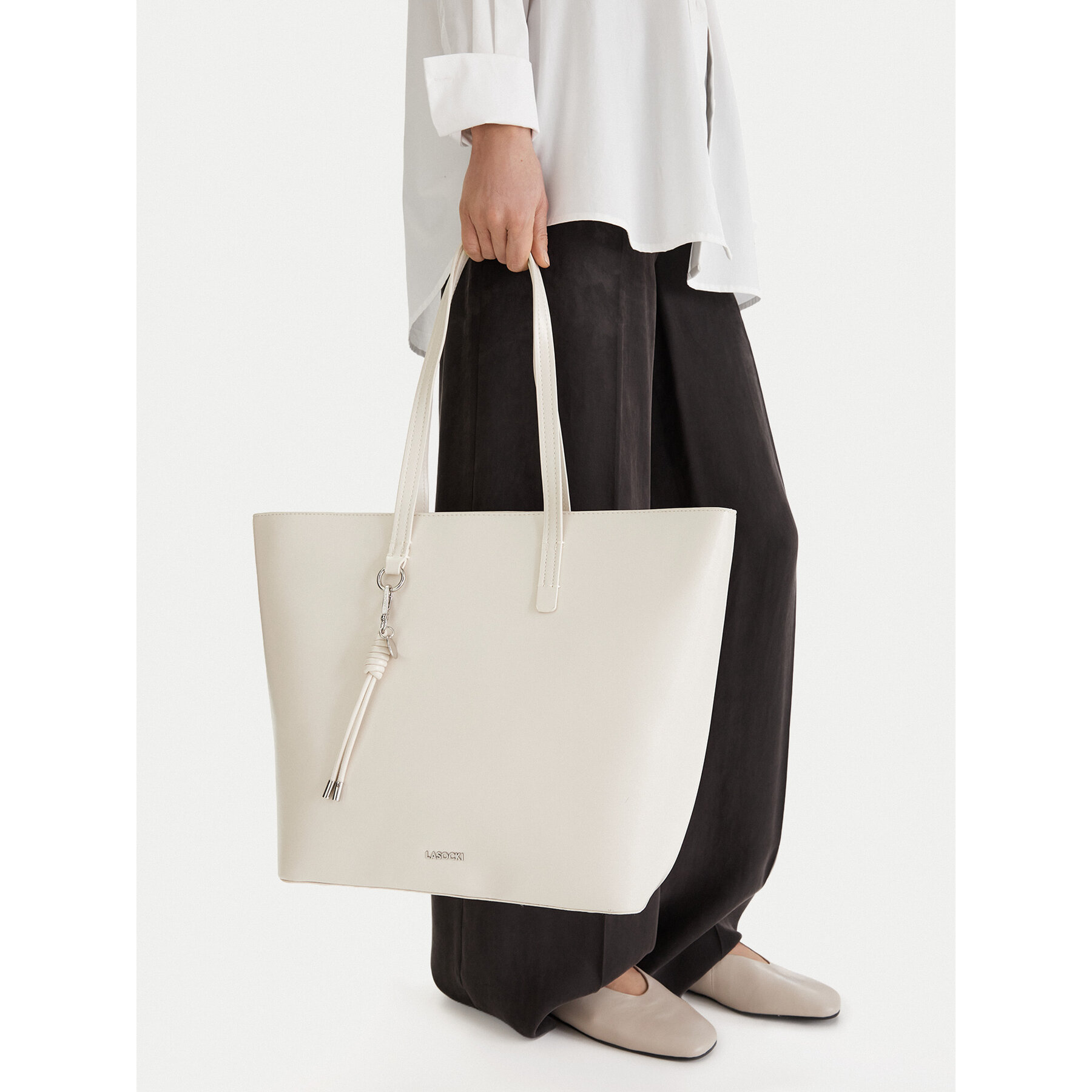 Τσάντα Lasocki CEO-LSK-X-002-09 Εκρού