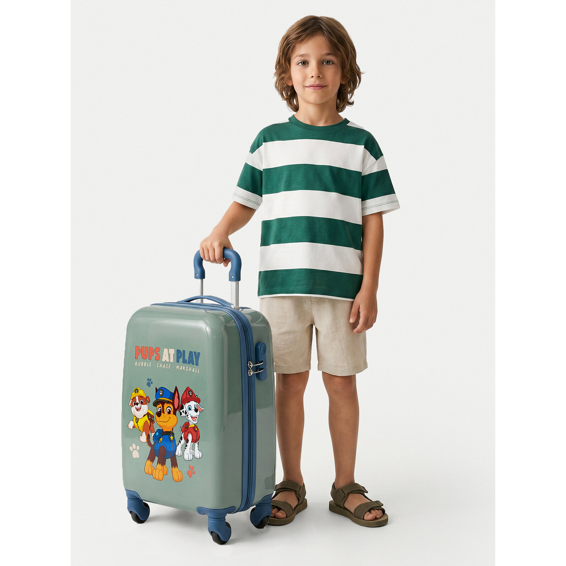 Detský kufor Paw Patrol CEO-ACCCS-SS26-104PAW-S Tmavosivá
