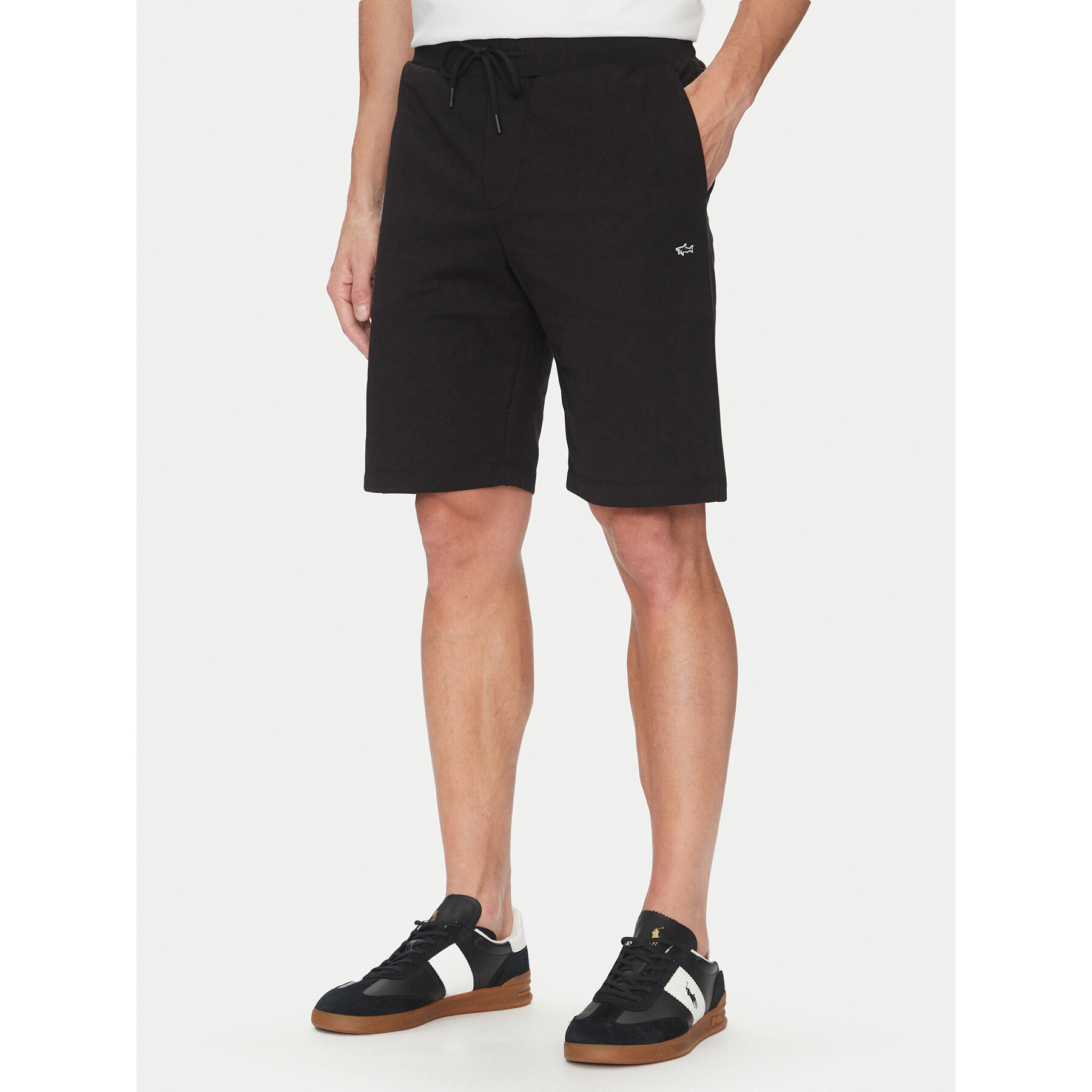 Paul&Shark Sportshorts C0P1237 Schwarz Regular Fit