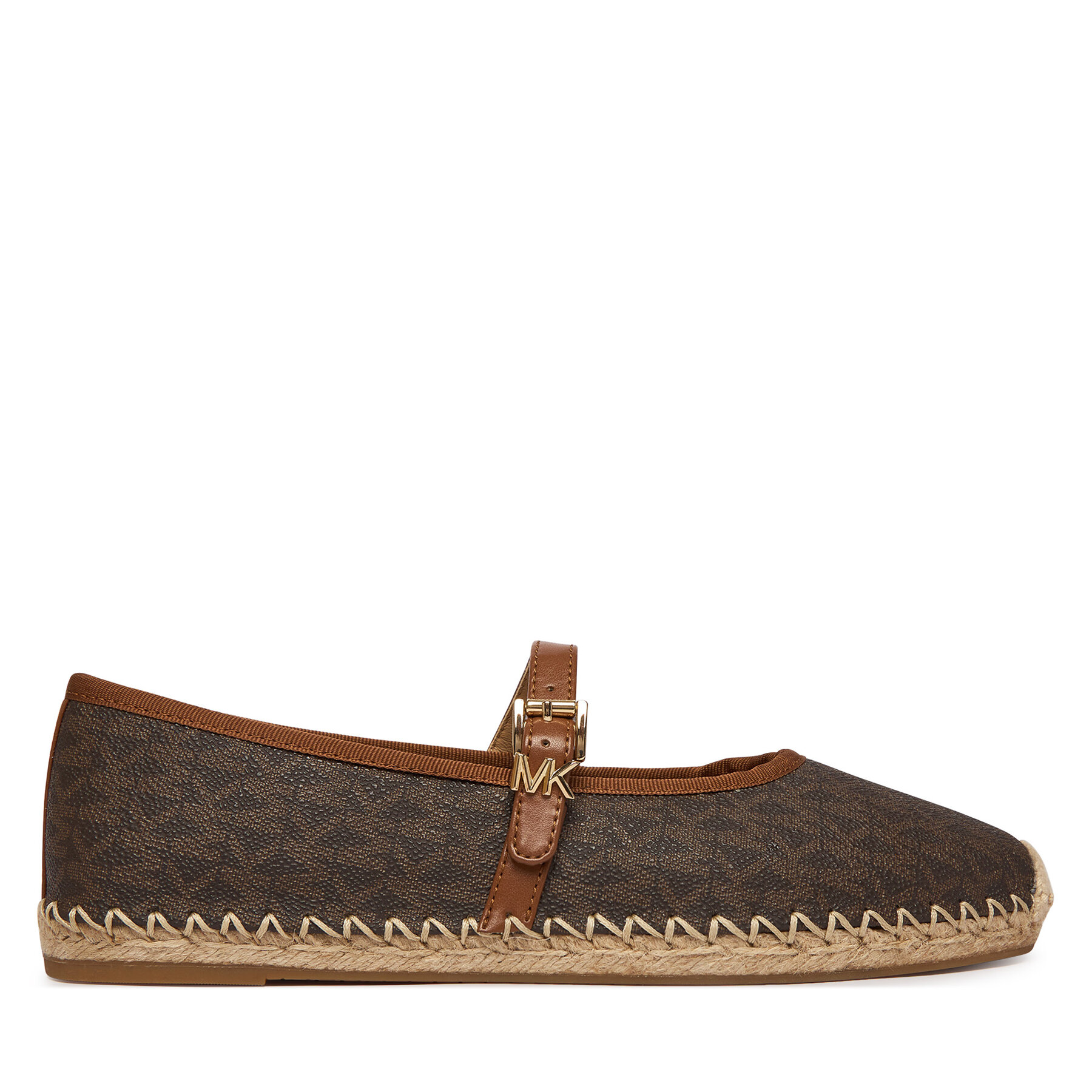Espadrilky MICHAEL Michael Kors Lynn 40R6LYFP1B Hnedá