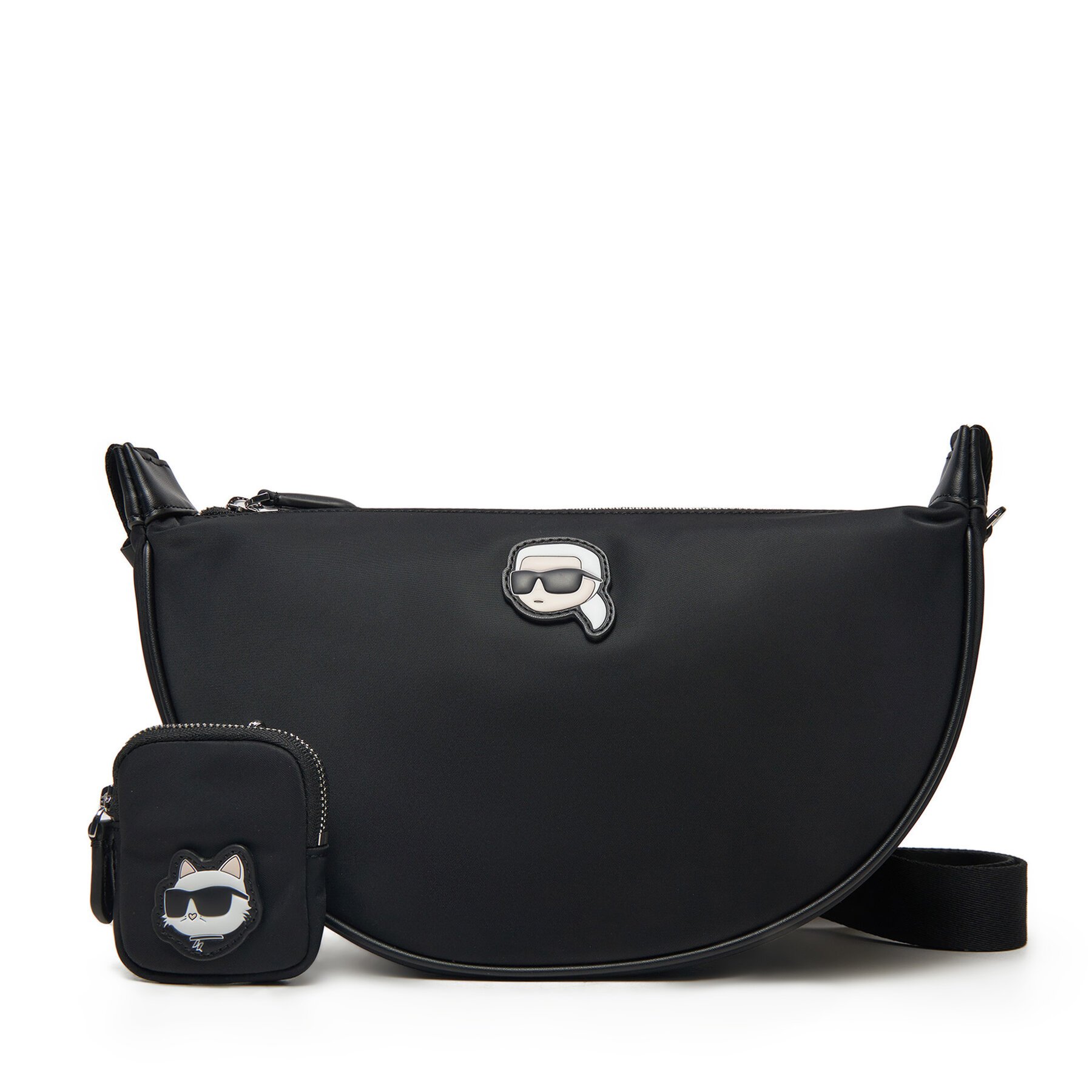 Дамска чанта KARL LAGERFELD A1W30386 Черен