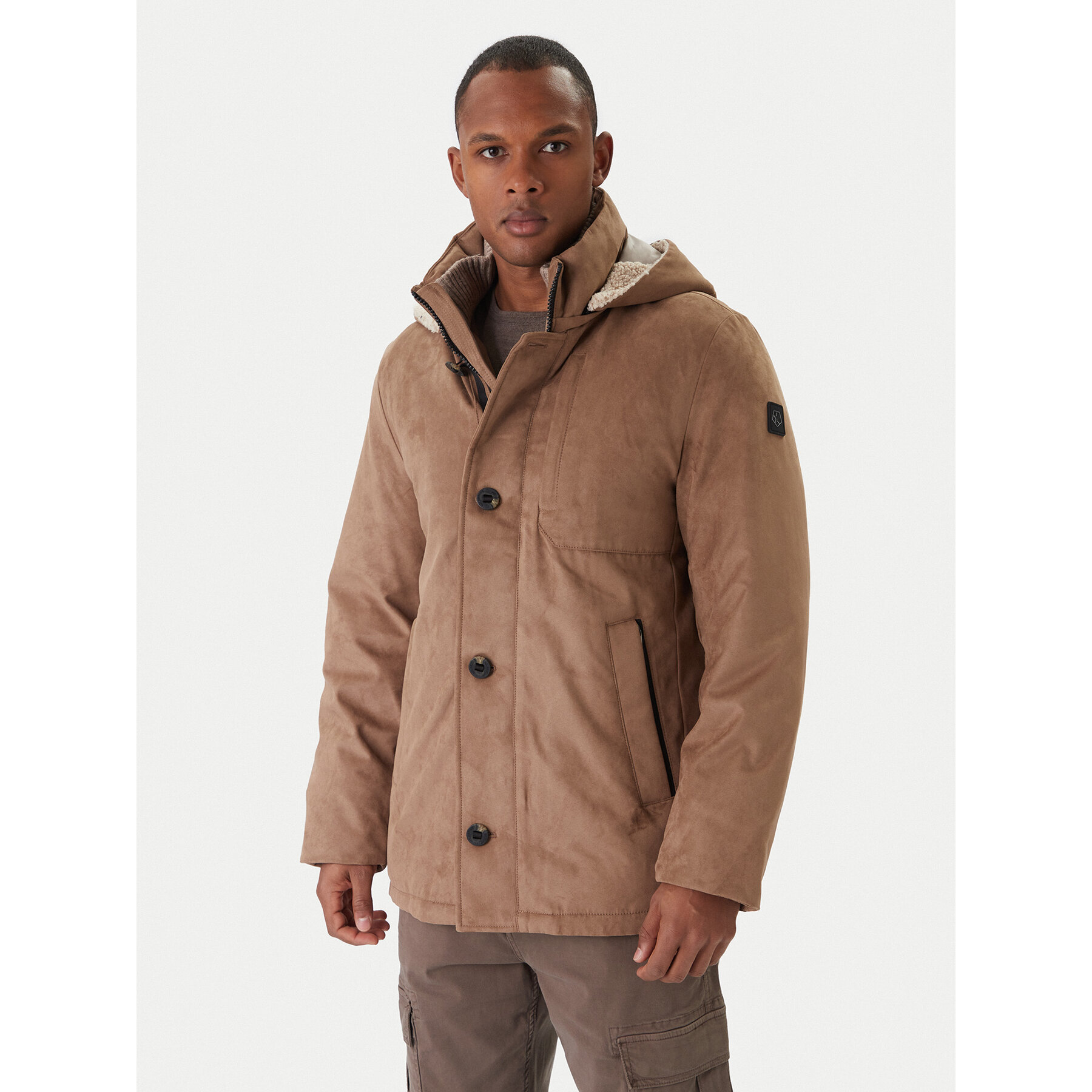 Milestone Winterjacke Ms Bennet 530339 11150 Braun Regular Fit