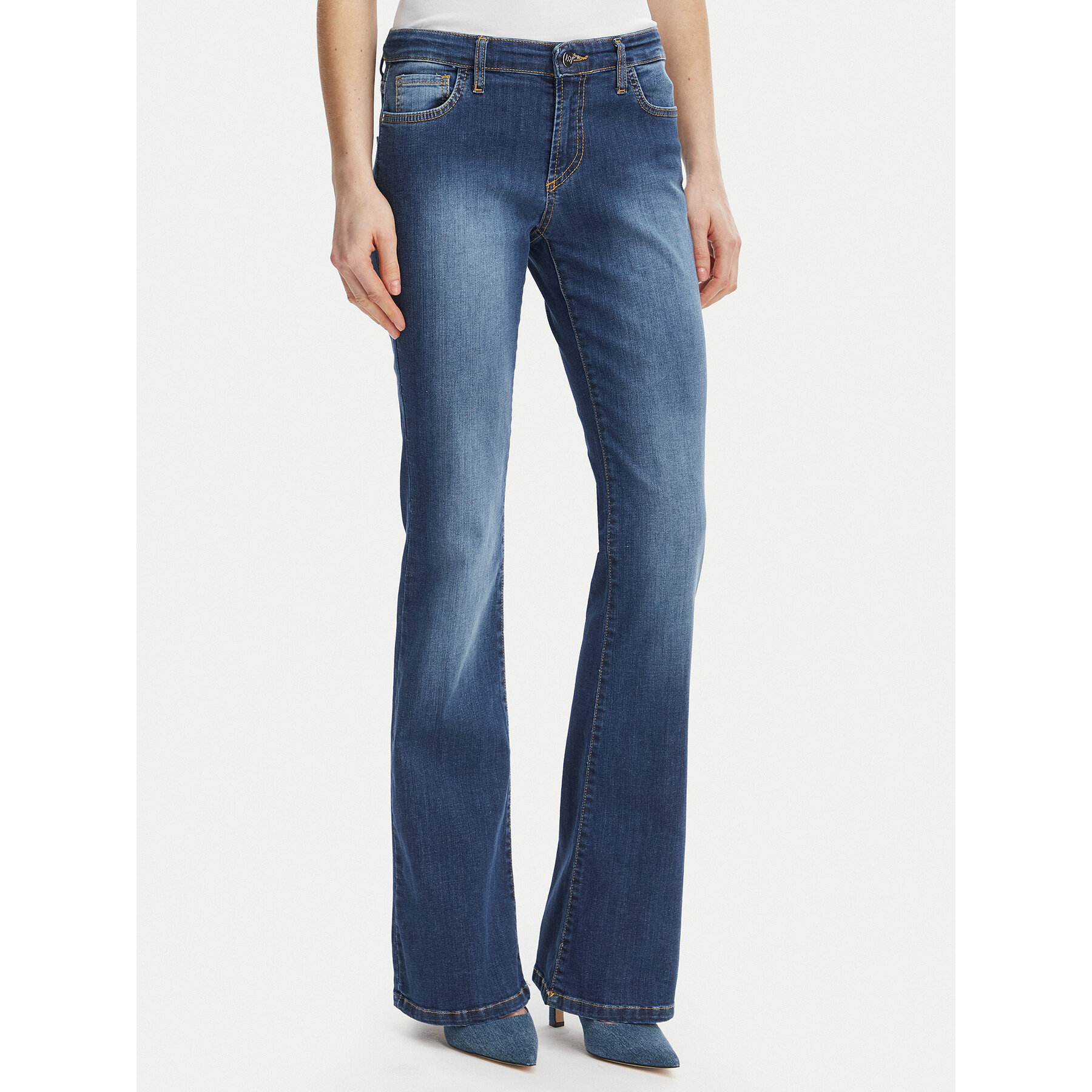 Rinascimento Jeans CFC0127828003 Dunkelblau Slim Fit