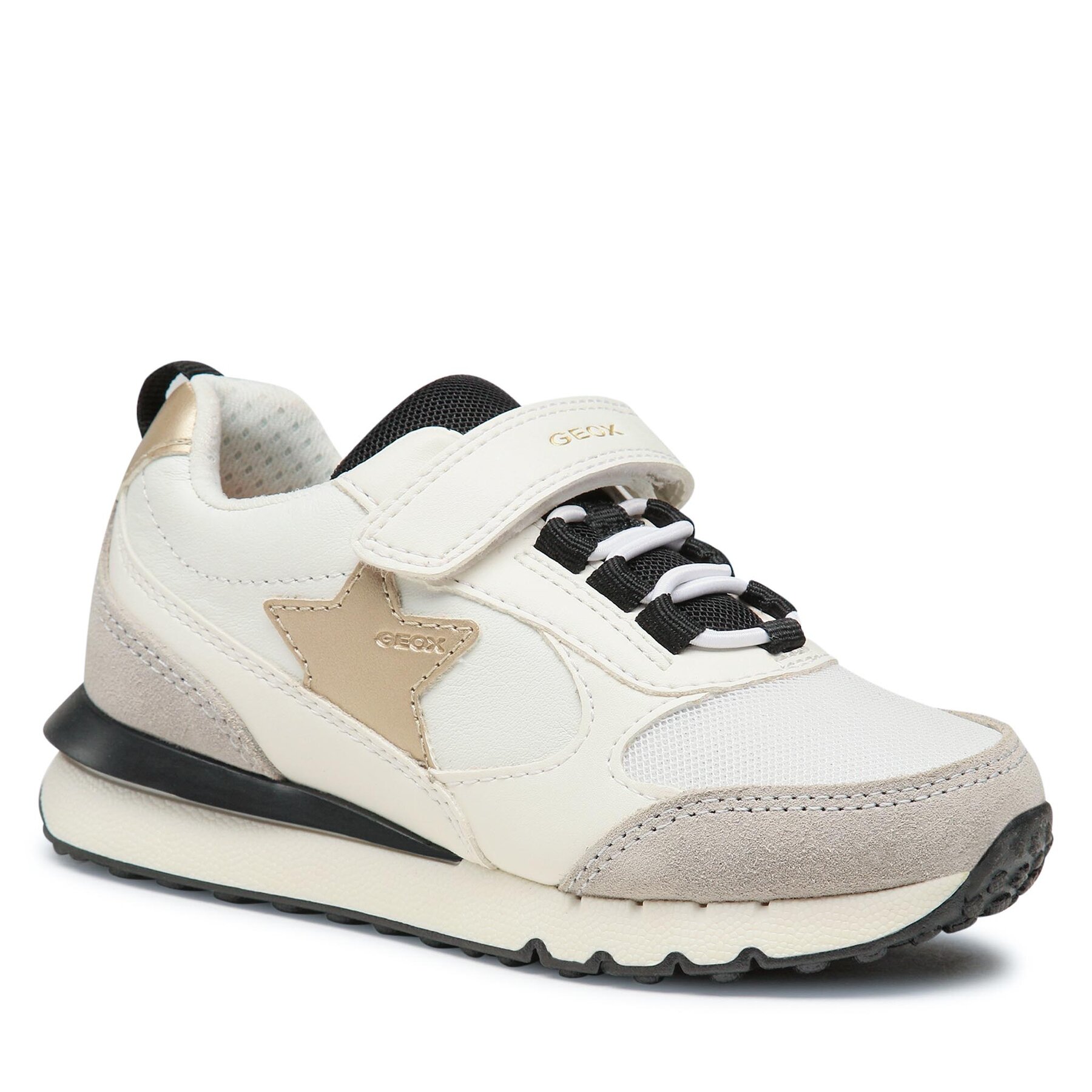 Geox J Fastics Girl J35GZA08514C0404 S White/Black – Сникърси