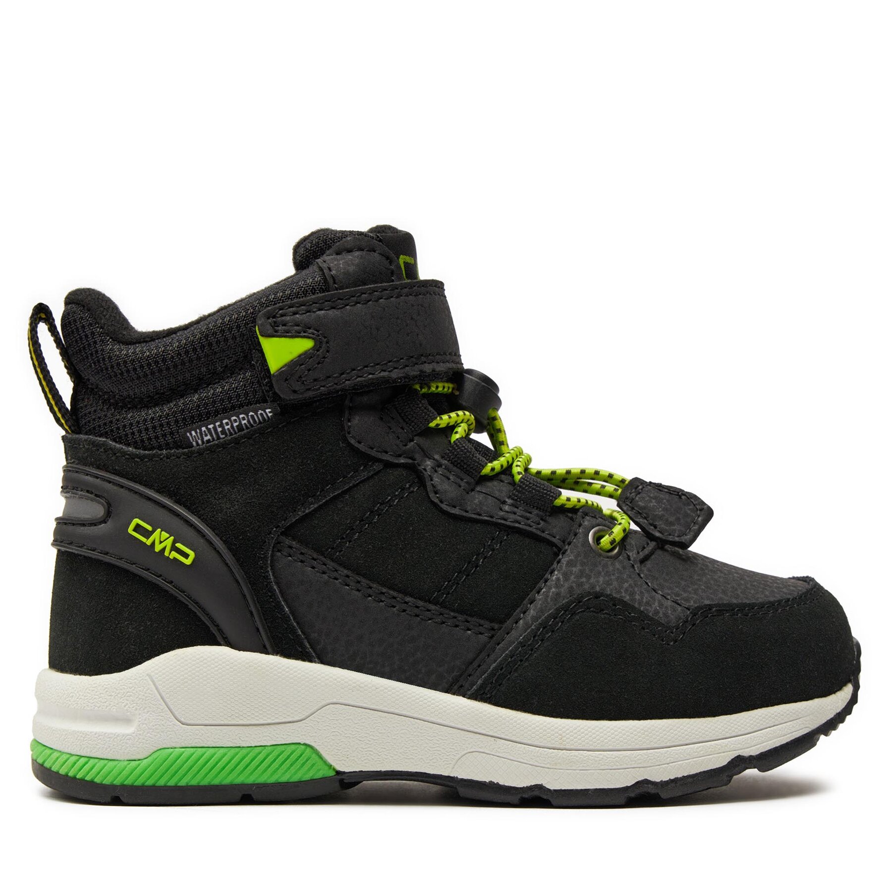 Scarpe da trekking CMP Kids Hadil Lifestyle Shoes Wp 3Q84524 Nero