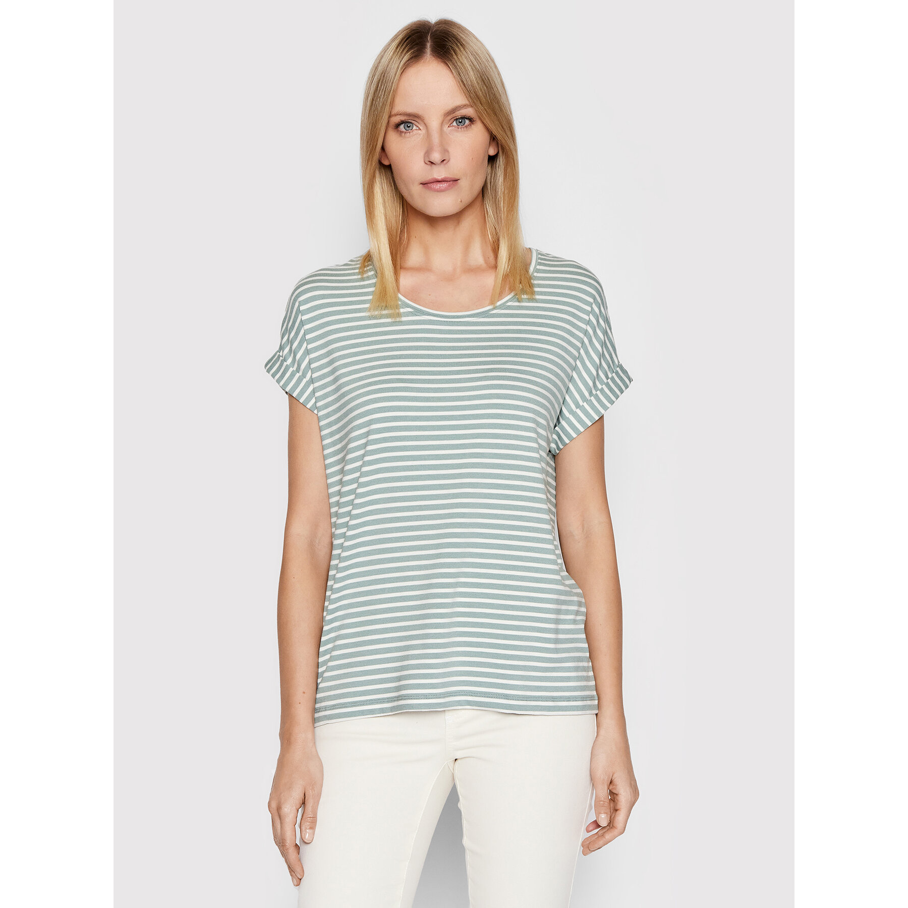 ONLY Póló Moster 15206243 Zöld Relaxed Fit