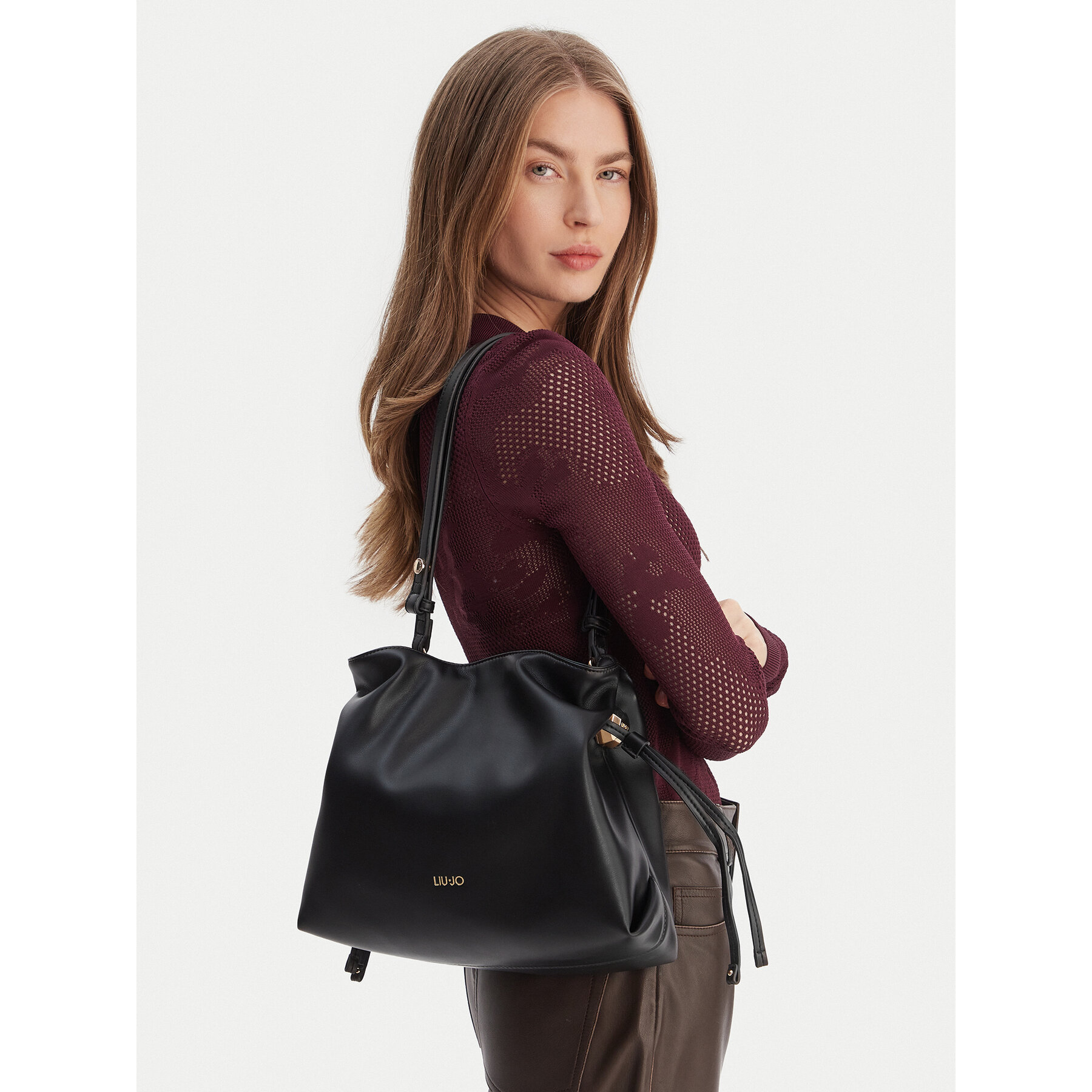 Geantă Liu Jo AA6096 E0958 Negru