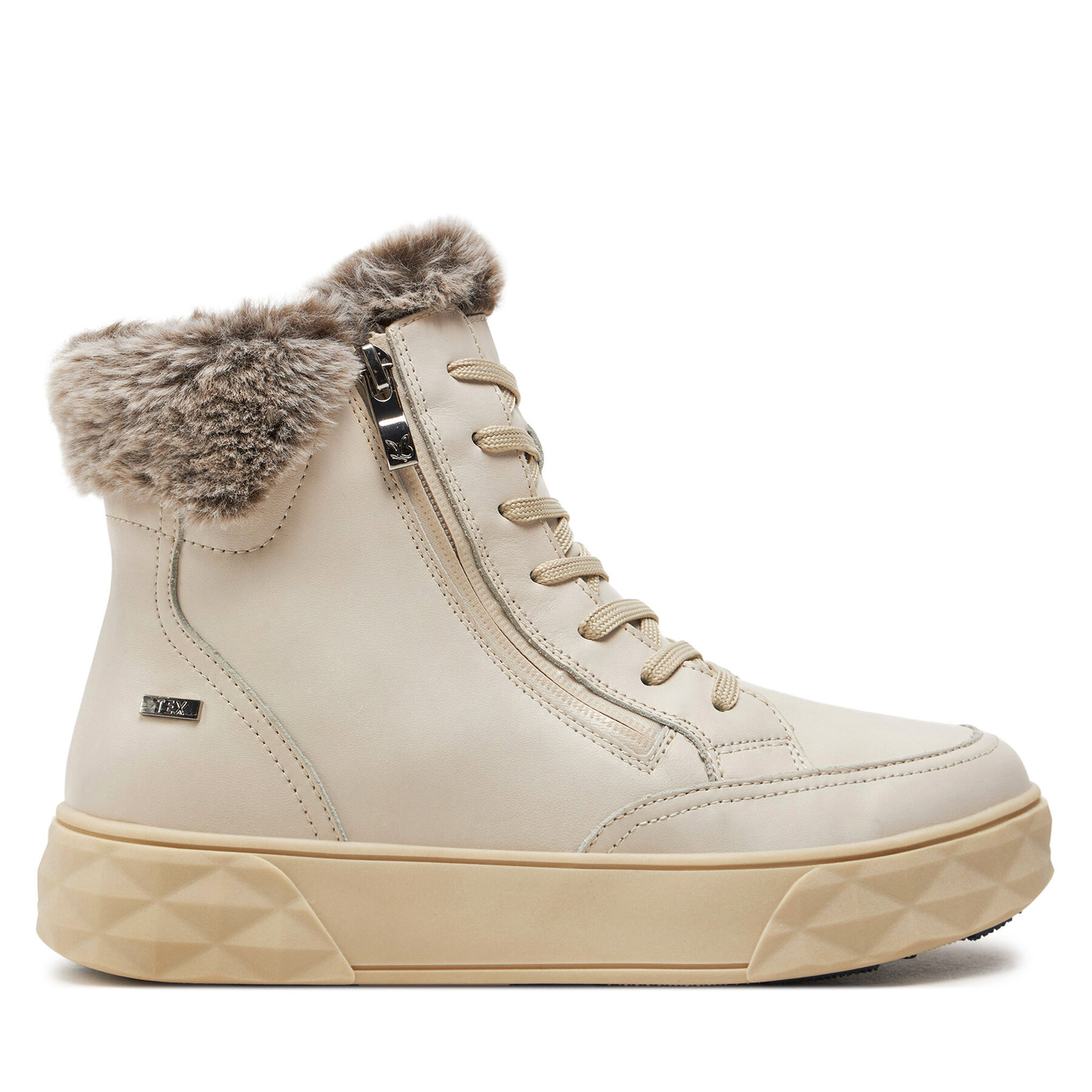 Зимни обувки Caprice 9-26202-43 Екрю