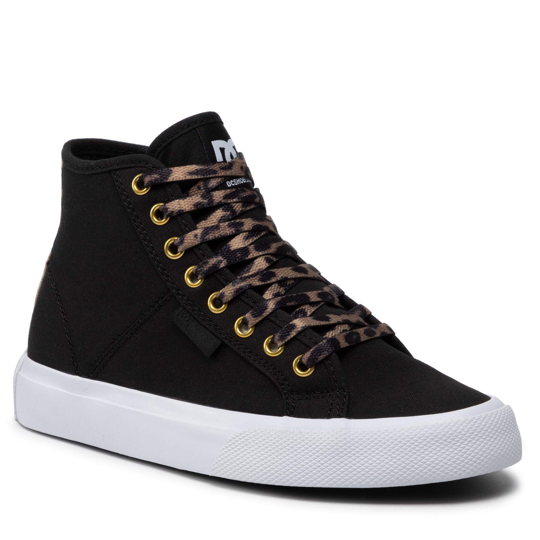 Sneakers DC Manual Hi Txse ADJS300275 Black/Leopard(LEO) DC imagine noua