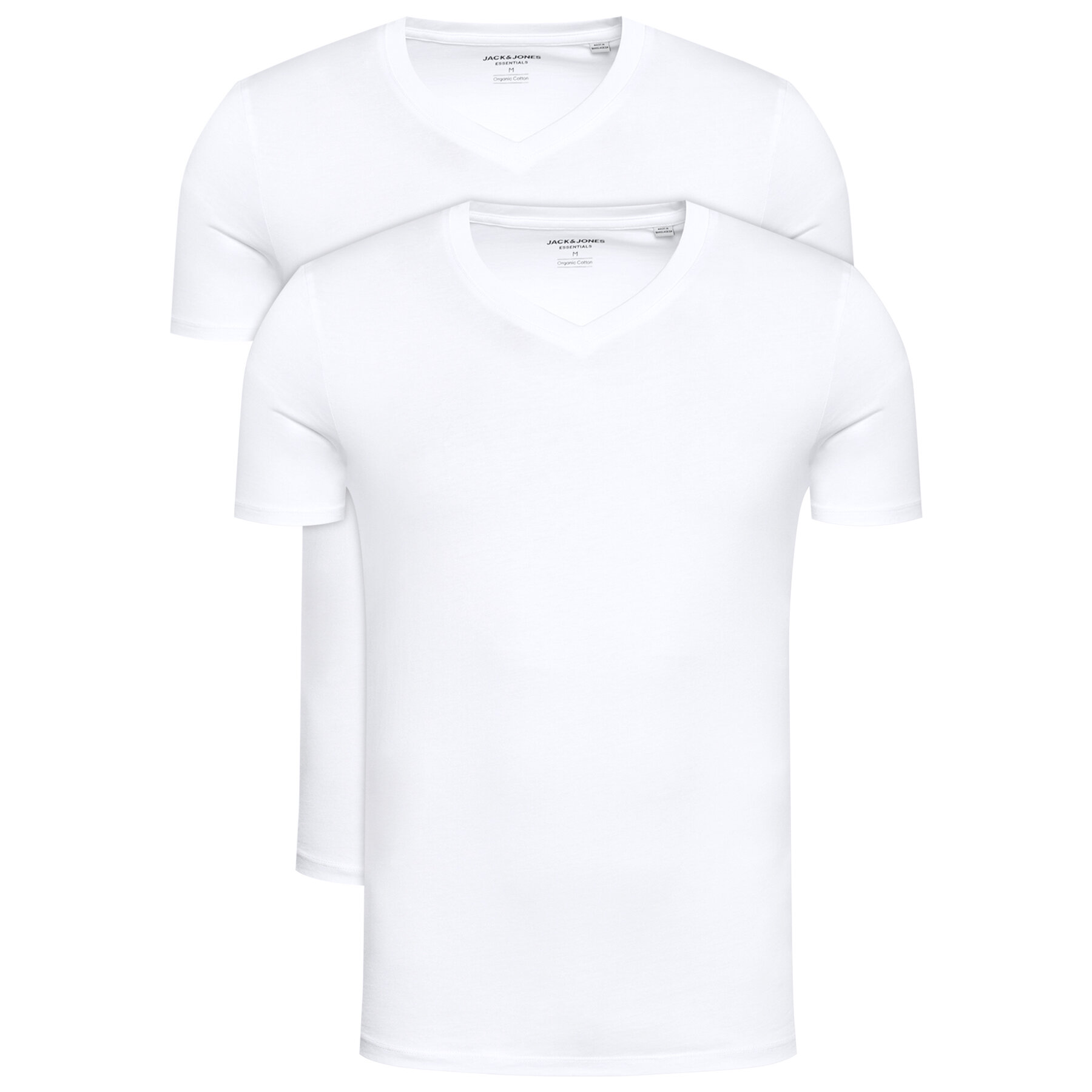 Jack & Jones Set di t-shirt Basic 12133914 Bianco Regular Fit