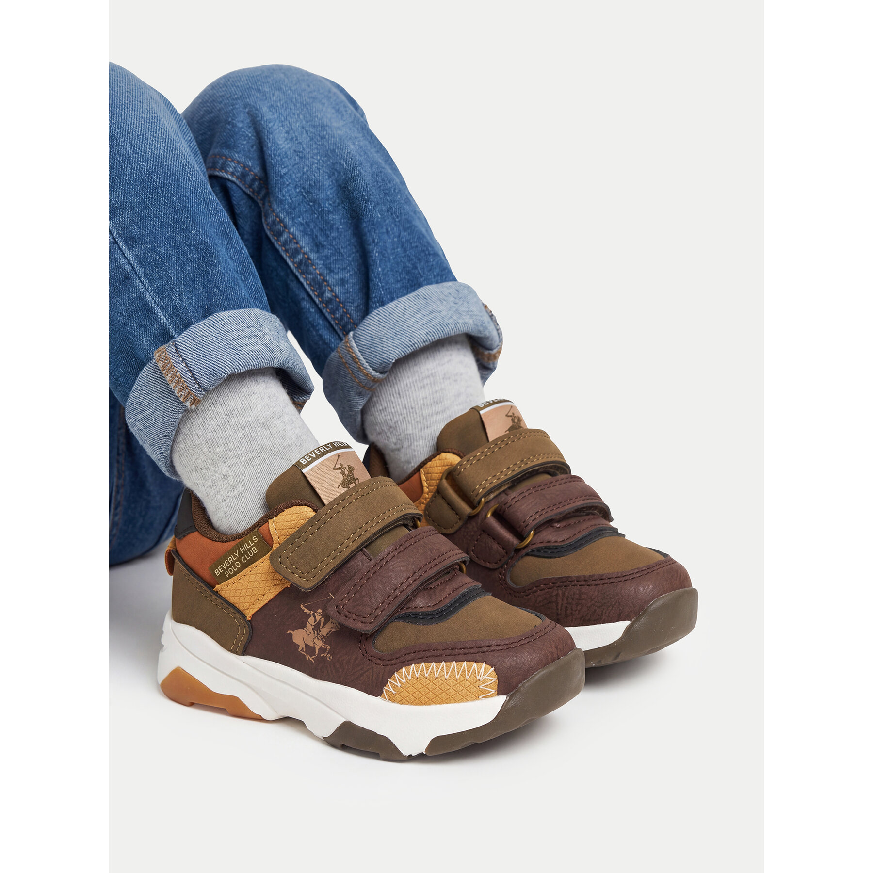 Tenisice Beverly Hills Polo Club EO-FD3068-010 Kaki