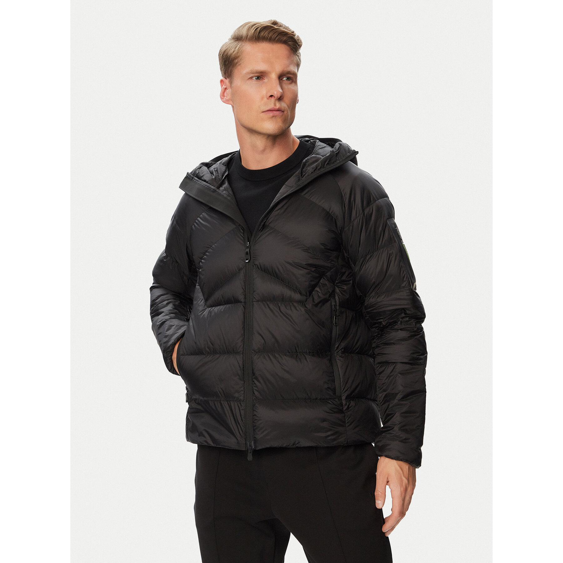 BOSS Daunenjacke OW_Traxeme JT HD 50565211 Schwarz Regular Fit