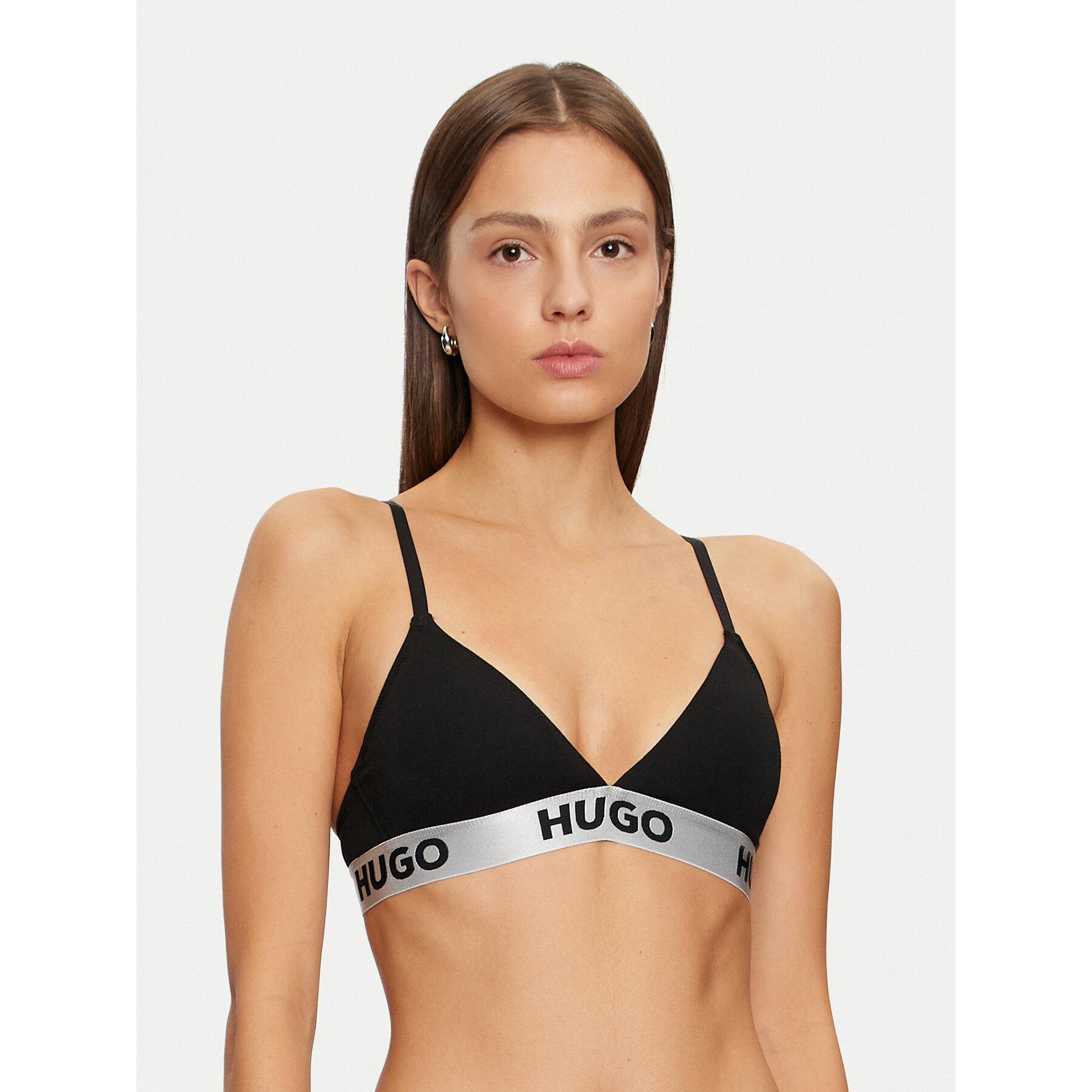 HUGO Reggiseno Bralette 50525383 Nero