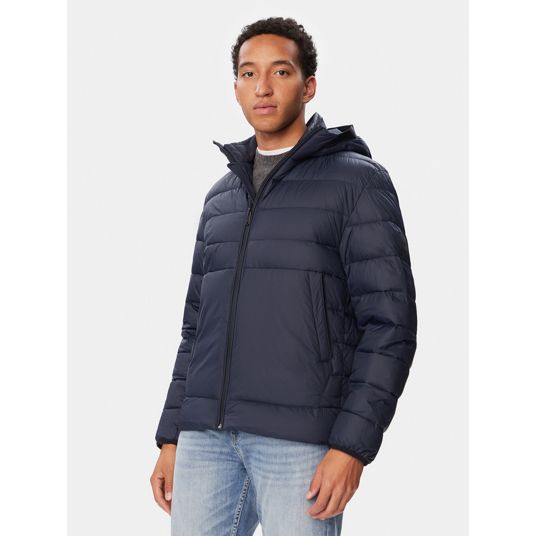 BOSS Übergangsjacke Odenni 50565634 Dunkelblau Regular Fit