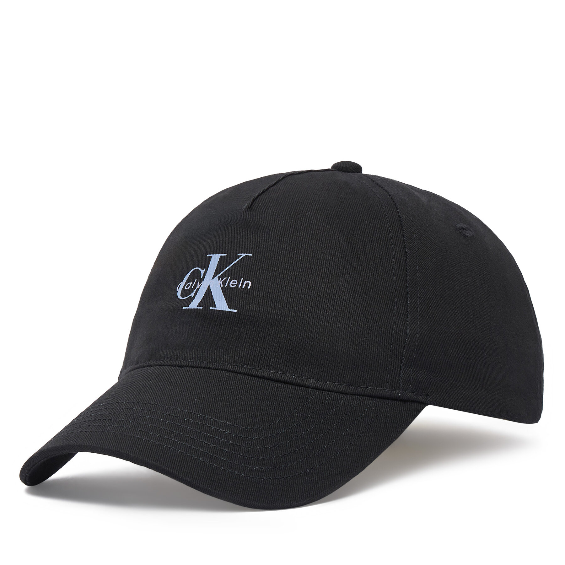 Šiltovka Calvin Klein Monologo Printed Baseball Cap LV04K5027G Čierna