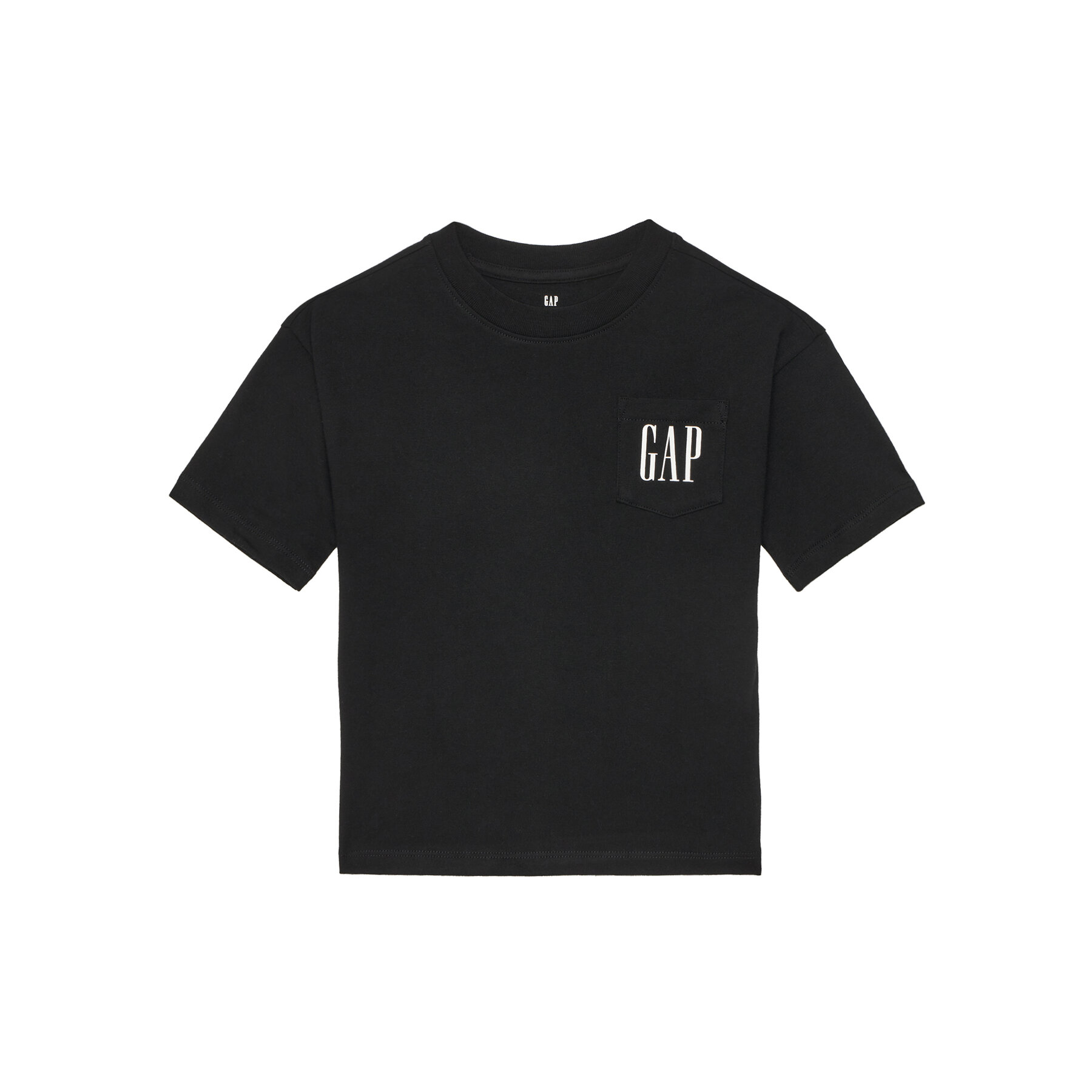 Gap Póló 745250-03 Fekete Regular Fit